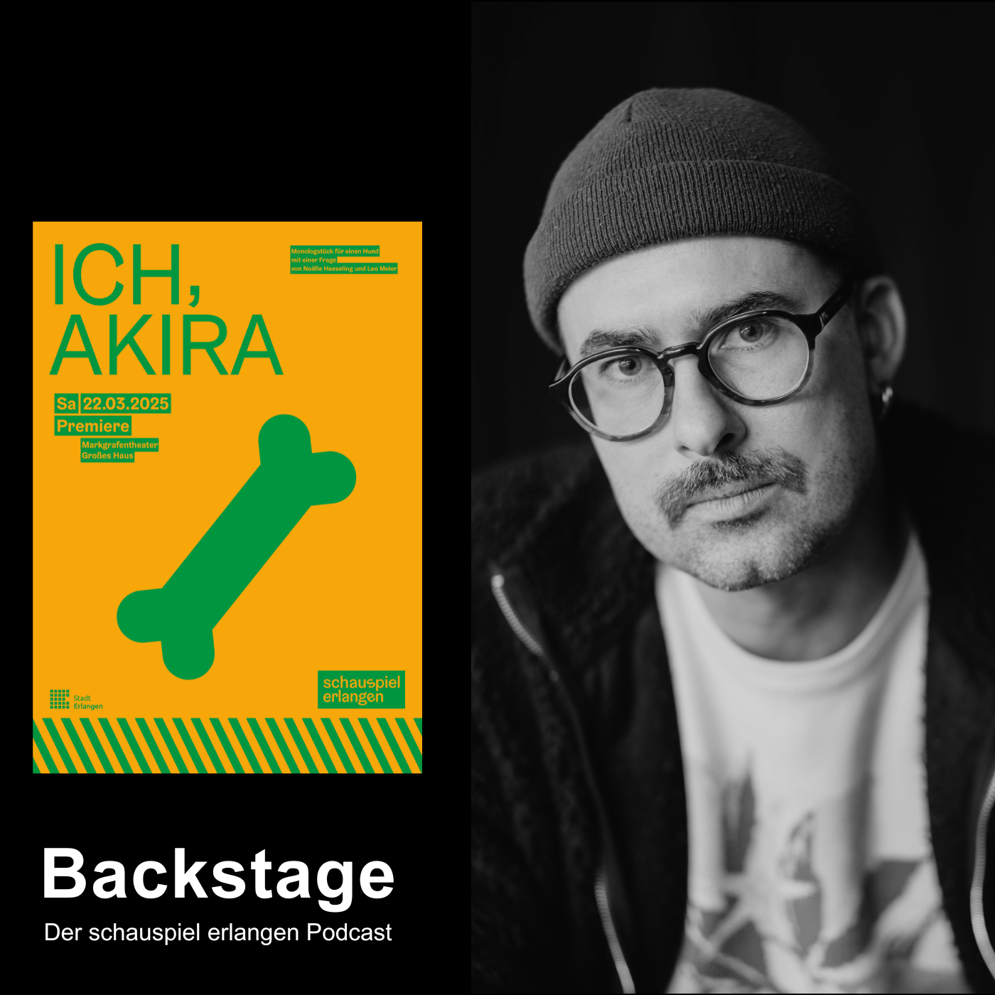 #4 BACKSTAGE mit Paul Spittler - ICH, AKIRA | schauspiel erlangen episode artwork