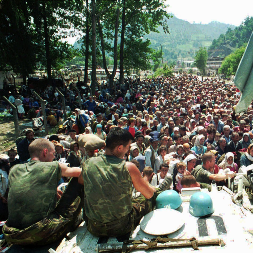 Das Massaker von Srebrenica 1995