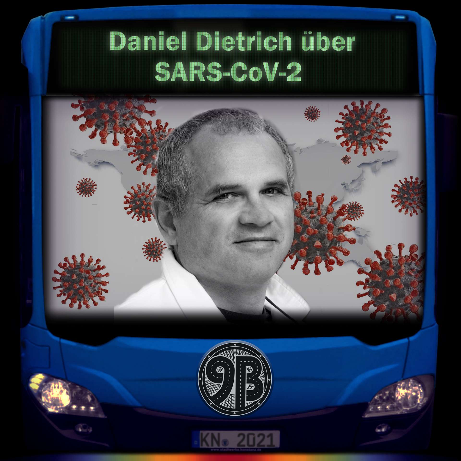 #16  Daniel Dietrich über SARS-CoV-2 | Podcast episode artwork