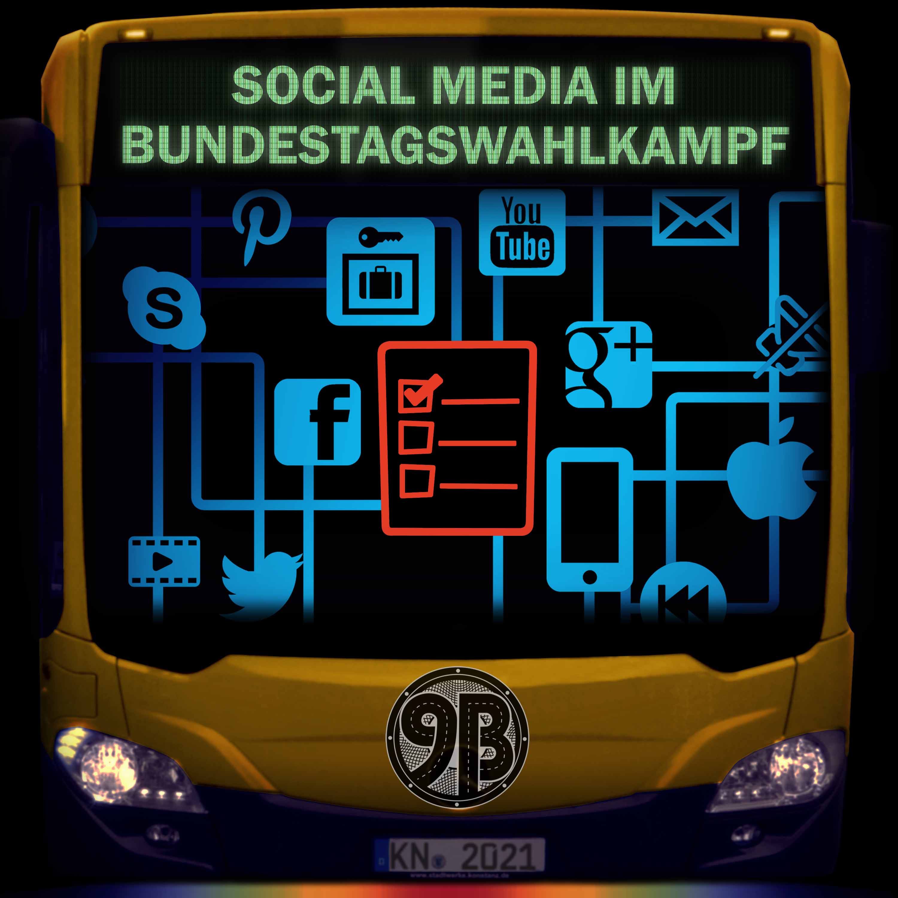 #3 Social Media im Bundestagswahlkampf | Podcast episode artwork