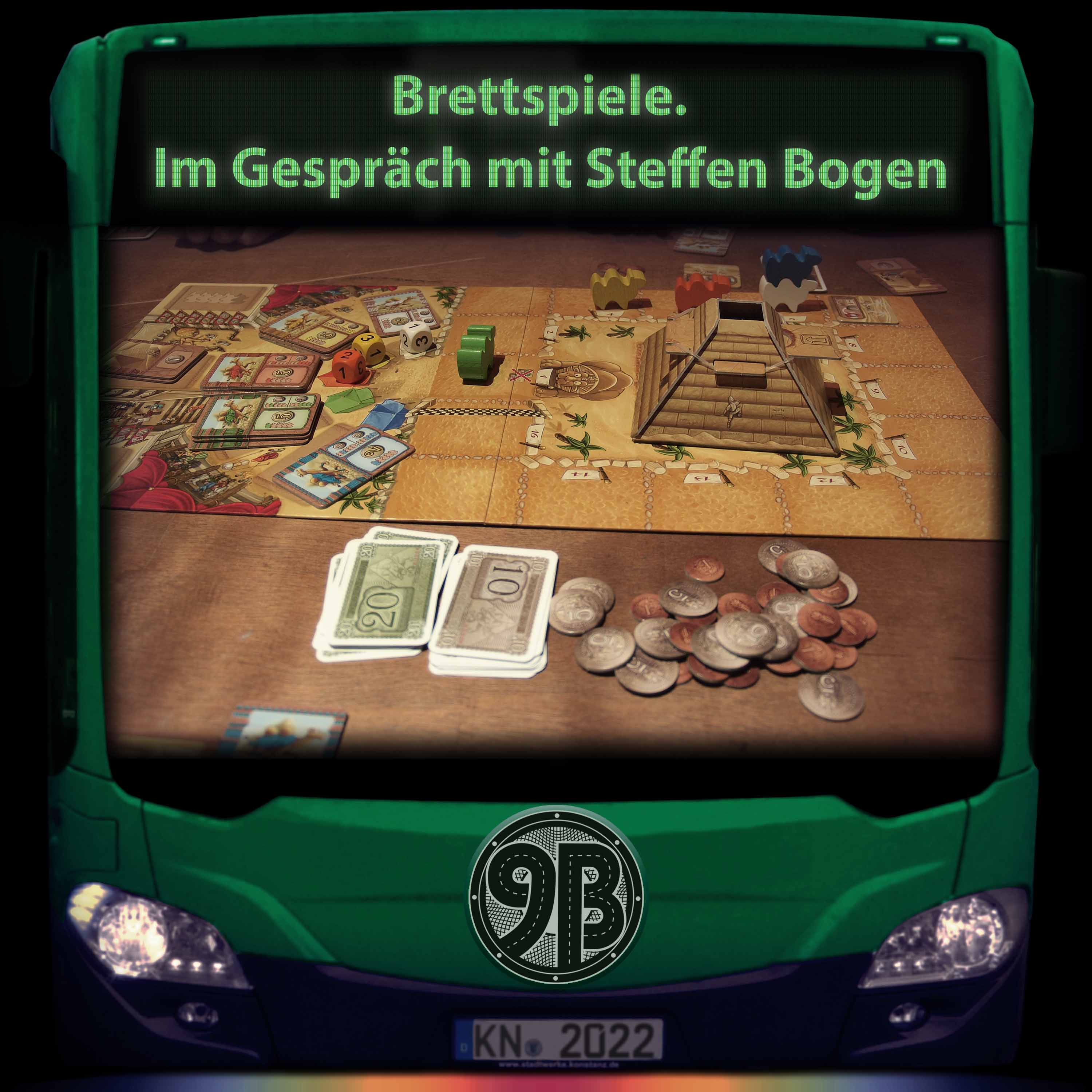 #26 Brettspiele. Im Gespräch mit Steffen Bogen | Podcast episode artwork