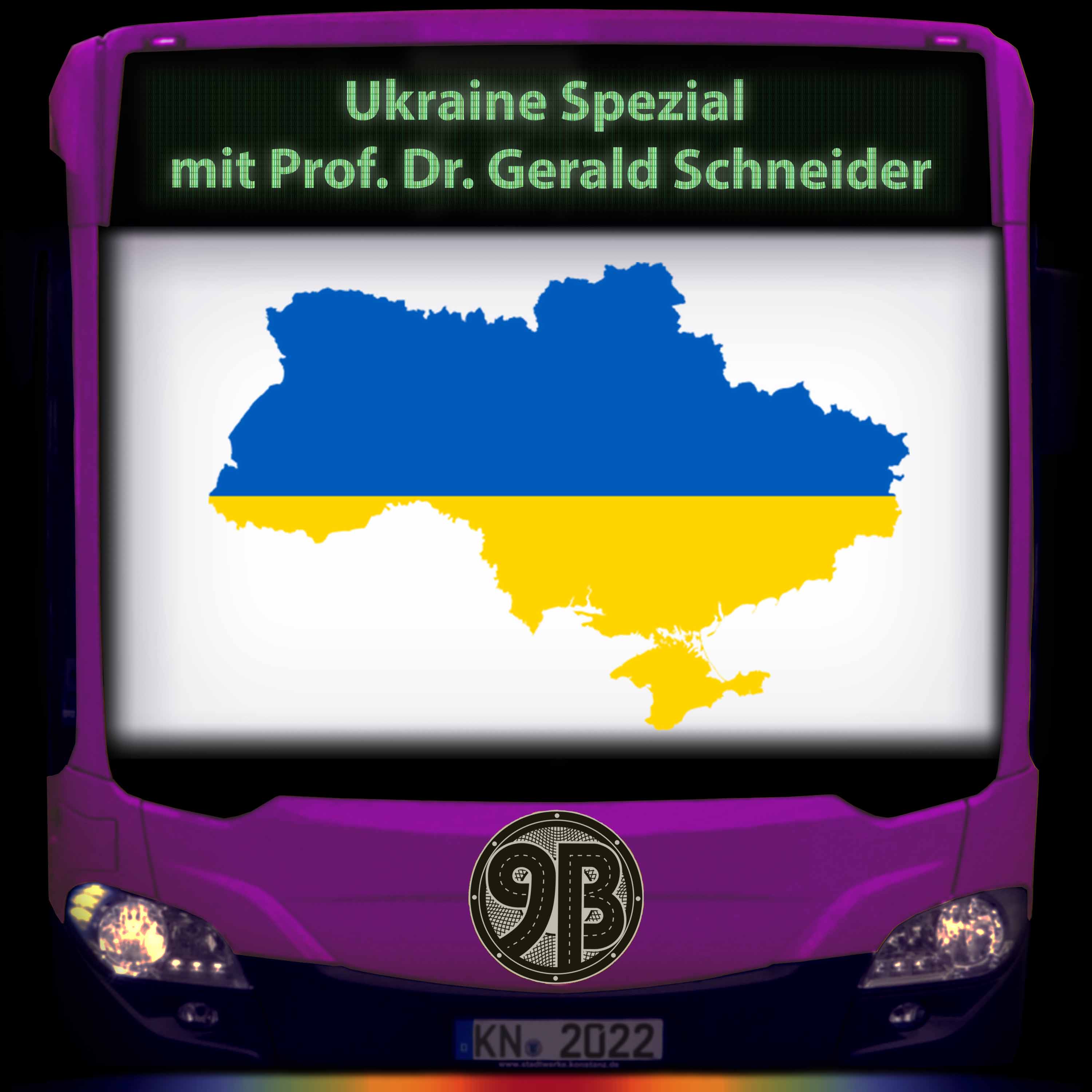 9B Spezial: Krieg in der Ukraine – Analyse mit Konfliktexperte Prof. Dr. Gerald Schneider | Special episode artwork