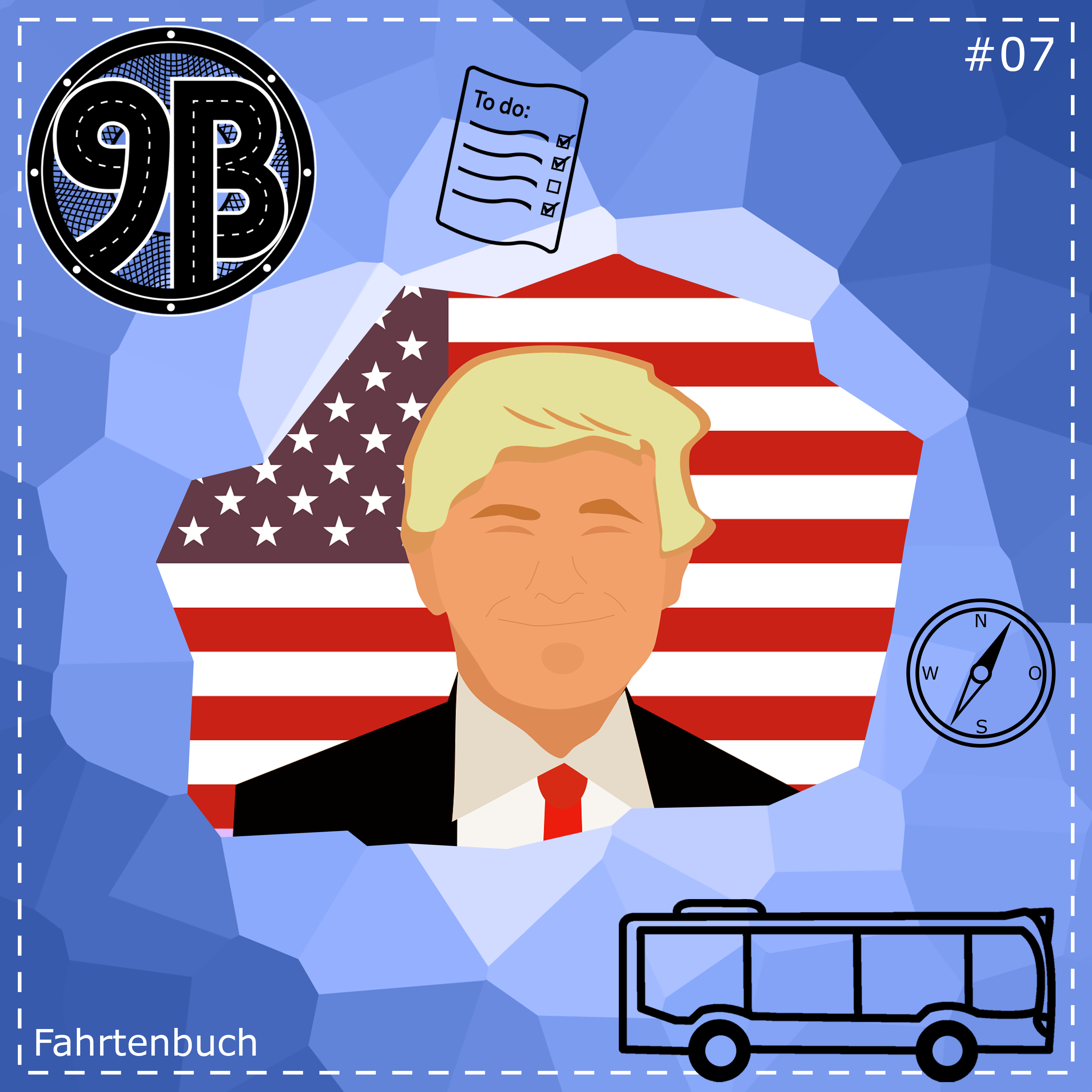 #102 Fahrtenbuch 7 - US Election | Podcast episode artwork