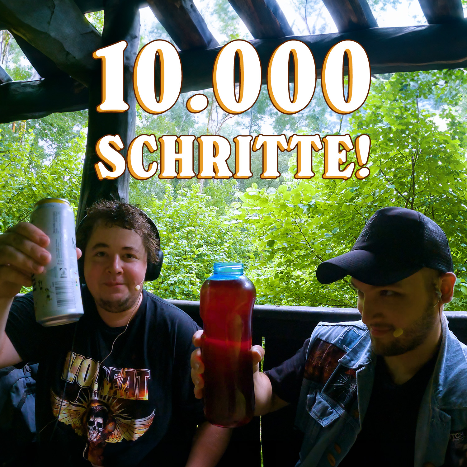 Flucht vor dem Regen und Spiele in der Schutzhütte | Schritt für Schritt: 10K episode artwork