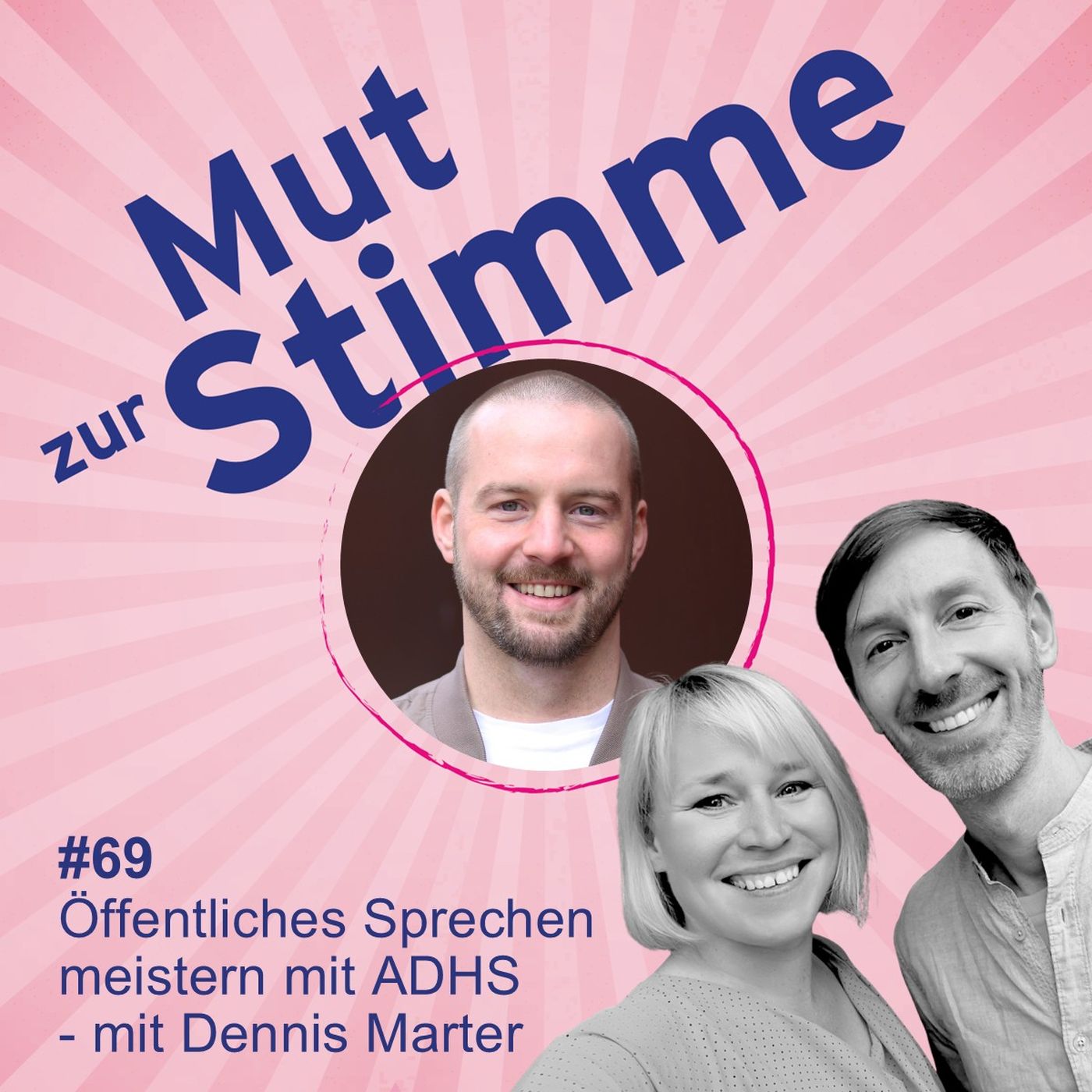 Öffentliches Sprechen meistern mit ADHS - mit Dennis Marter