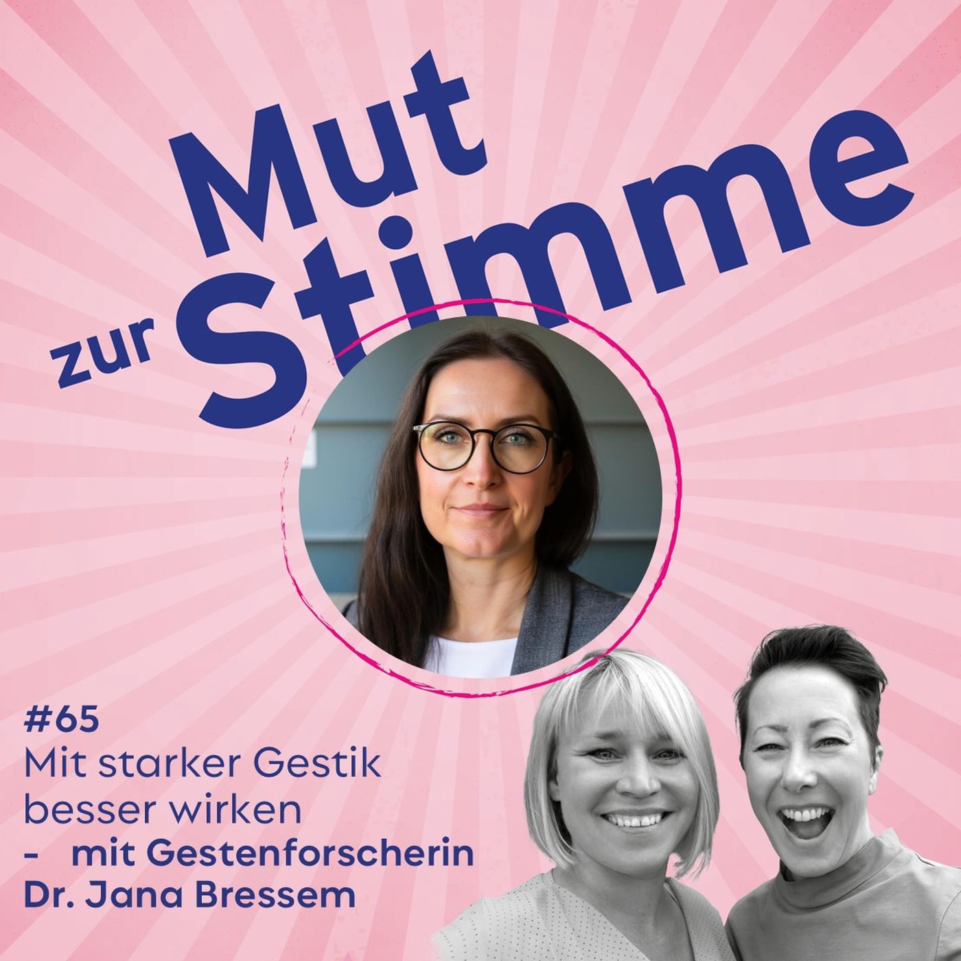 Mit starker Gestik besser wirken - mit Gestenforscherin Dr. Jana Bressem