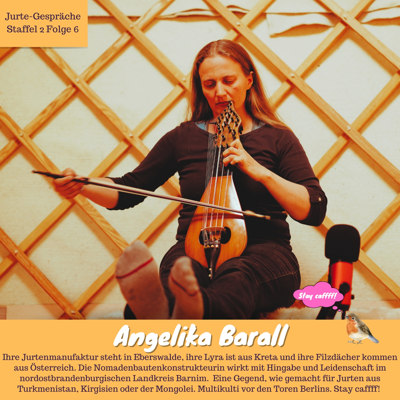 Staffel 2 Folge 6 - Jurte-Gespräche bei Angelika Barall