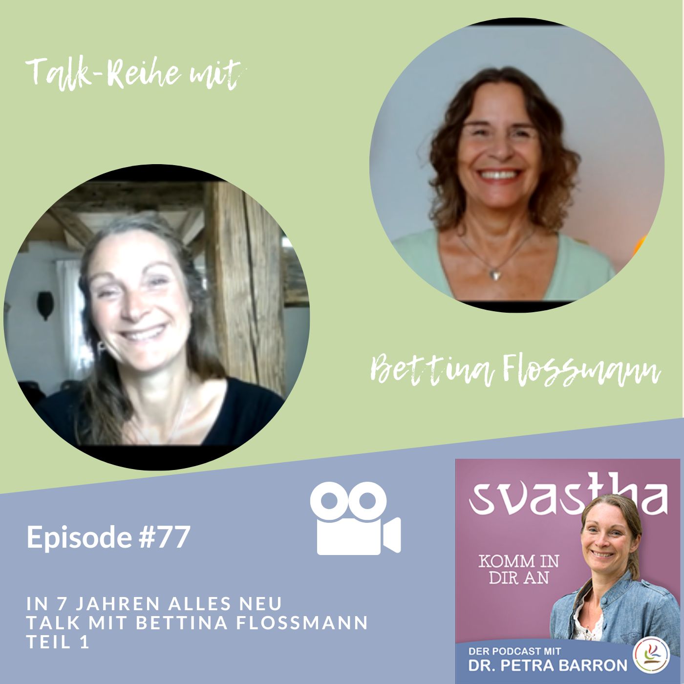 77 | in 7 Jahren alles neu? - Talk mit Bettina Flossmann Teil 1 episode artwork