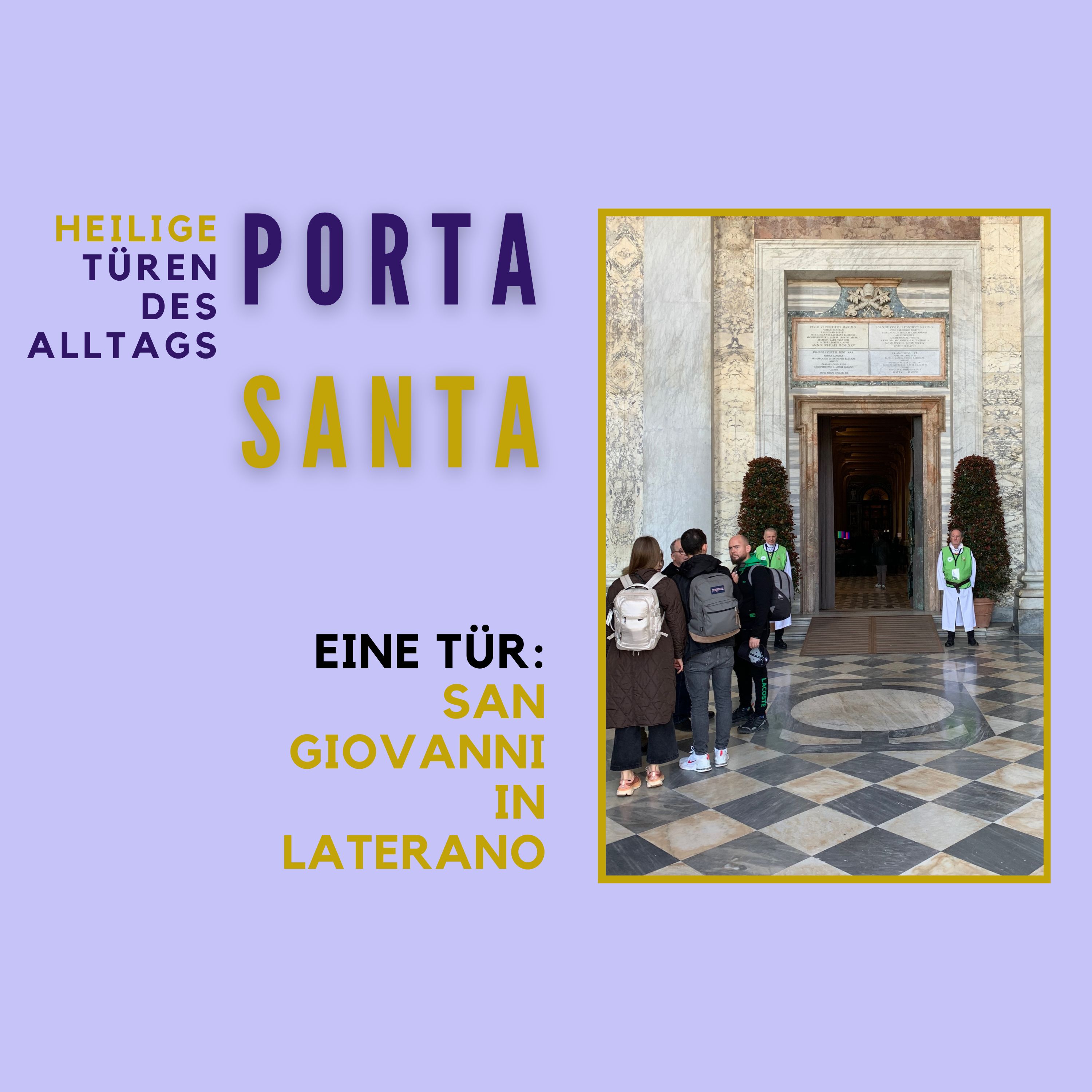 Eine heilige Tür: Die Porta Santa von San Giovanni in Laterano episode artwork