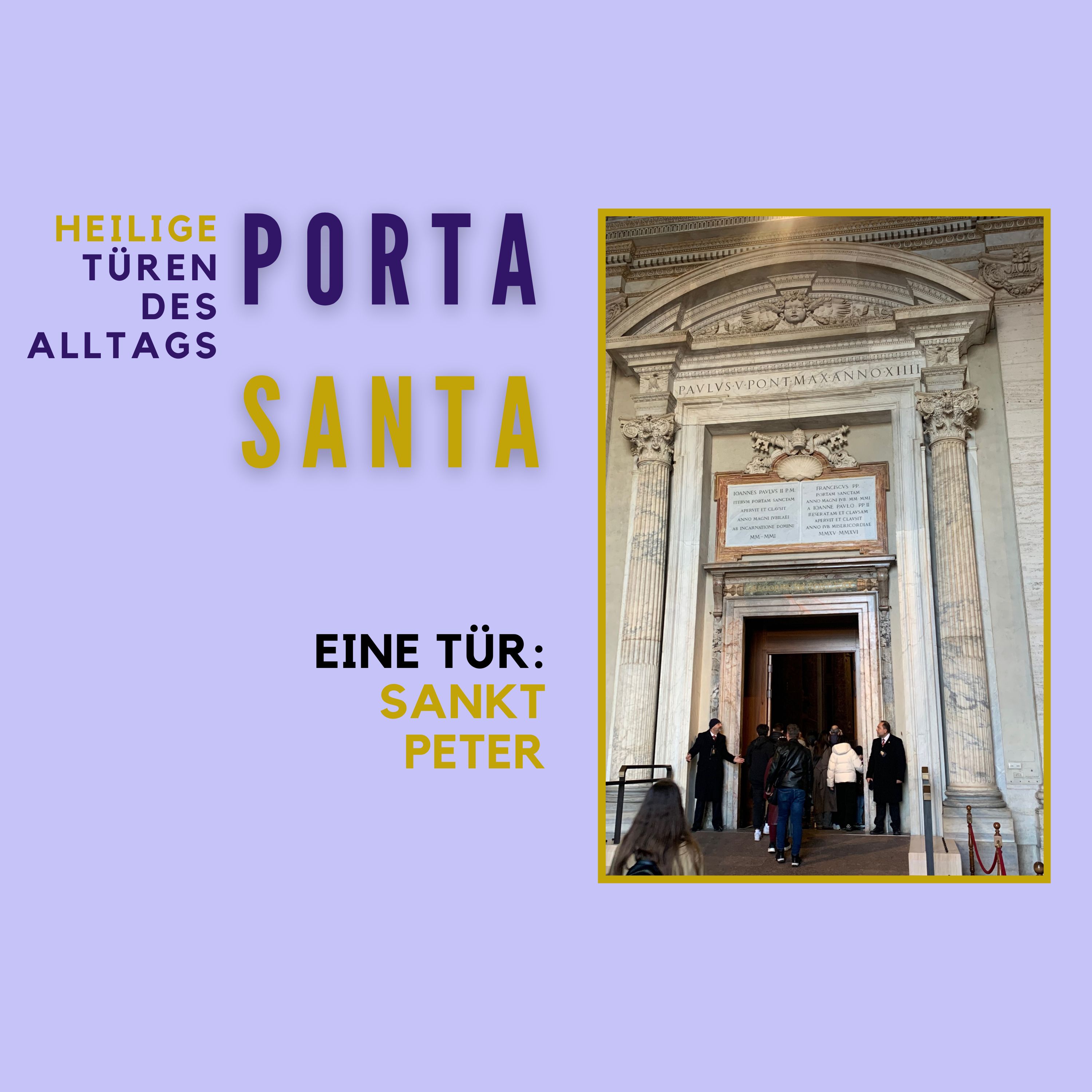 Eine heilige Tür: Die Porta Santa von Sankt Peter episode artwork