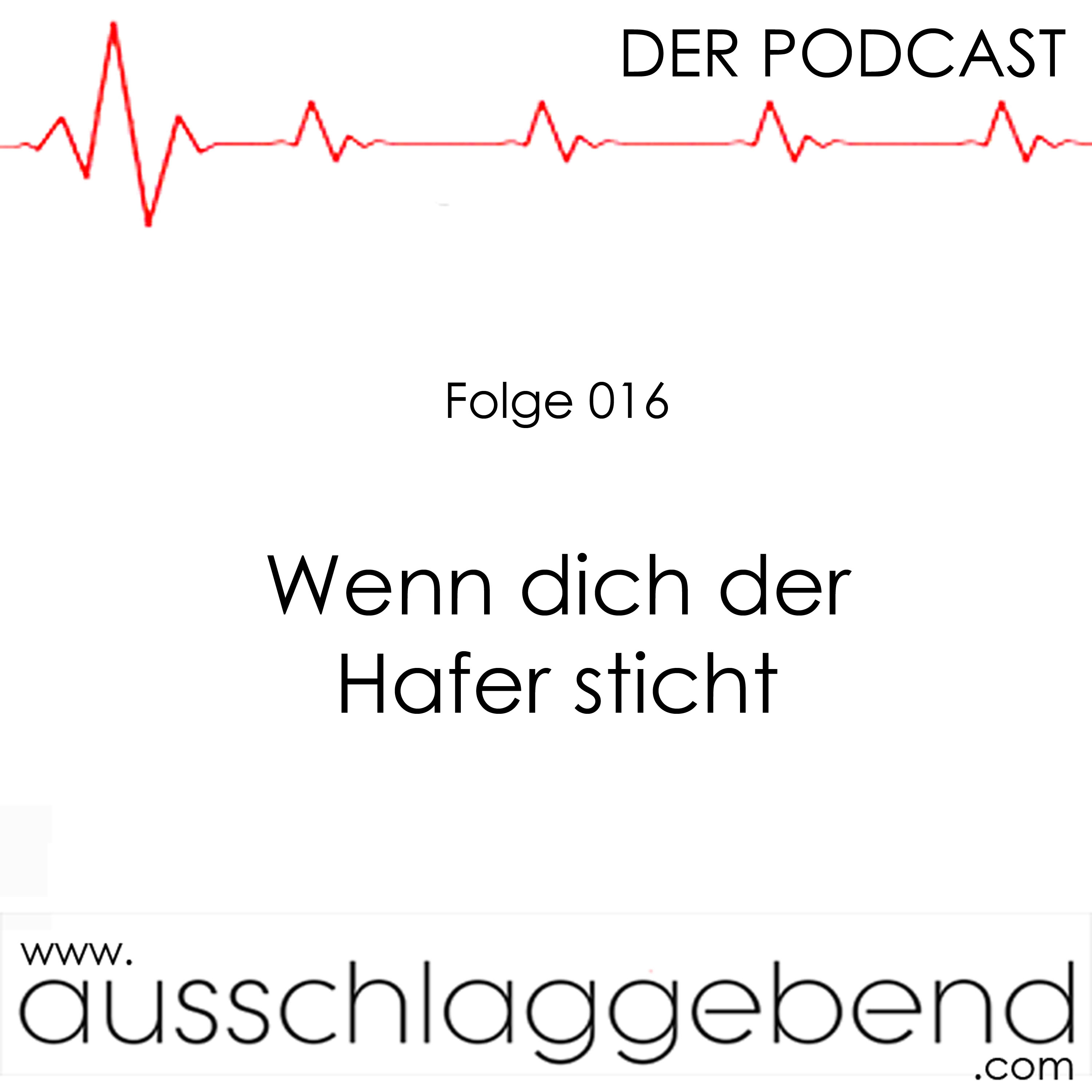 Folge 016 - Wenn dich der Hafer sticht episode artwork