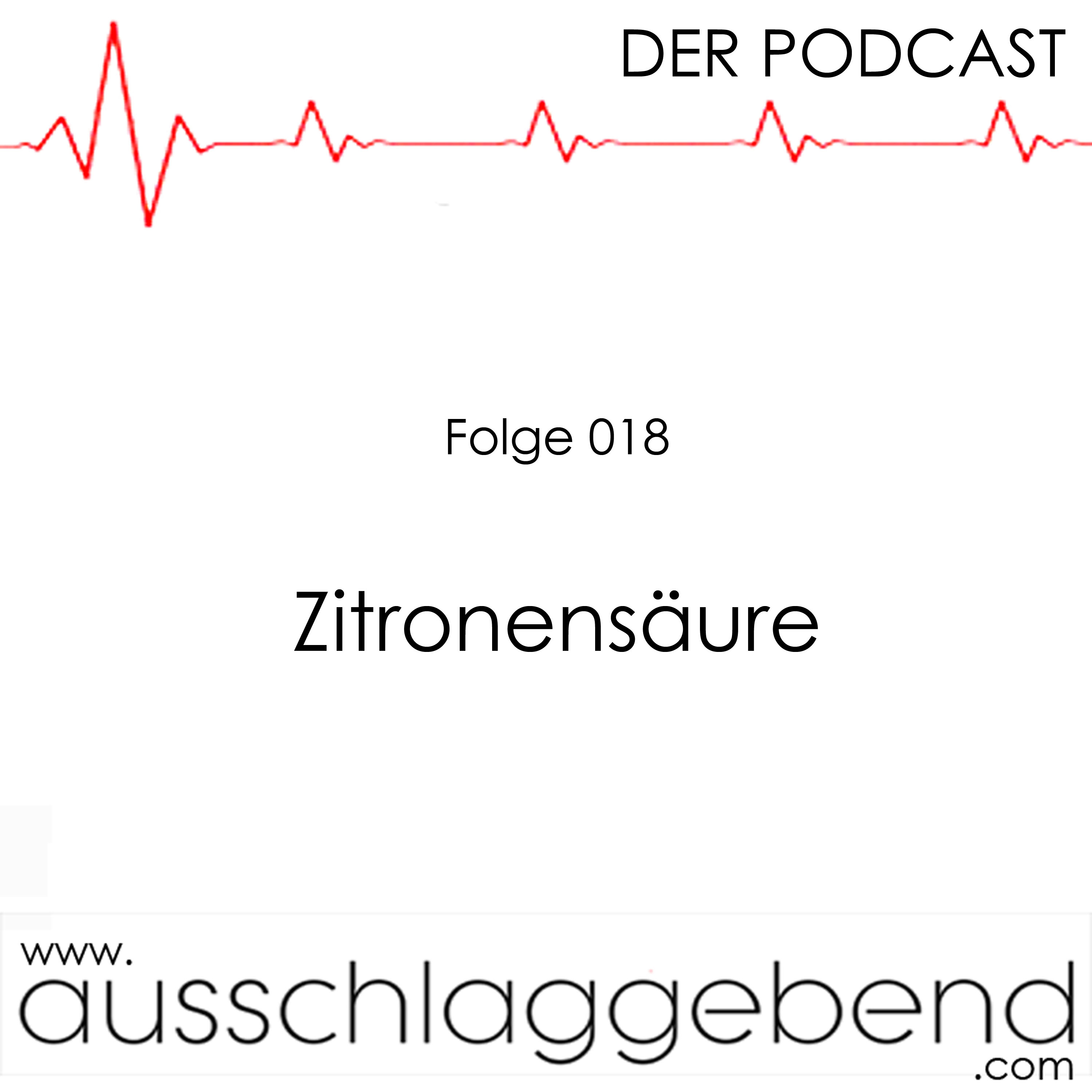 Folge 018 - Zitronensäure - Sauer macht lustig episode artwork