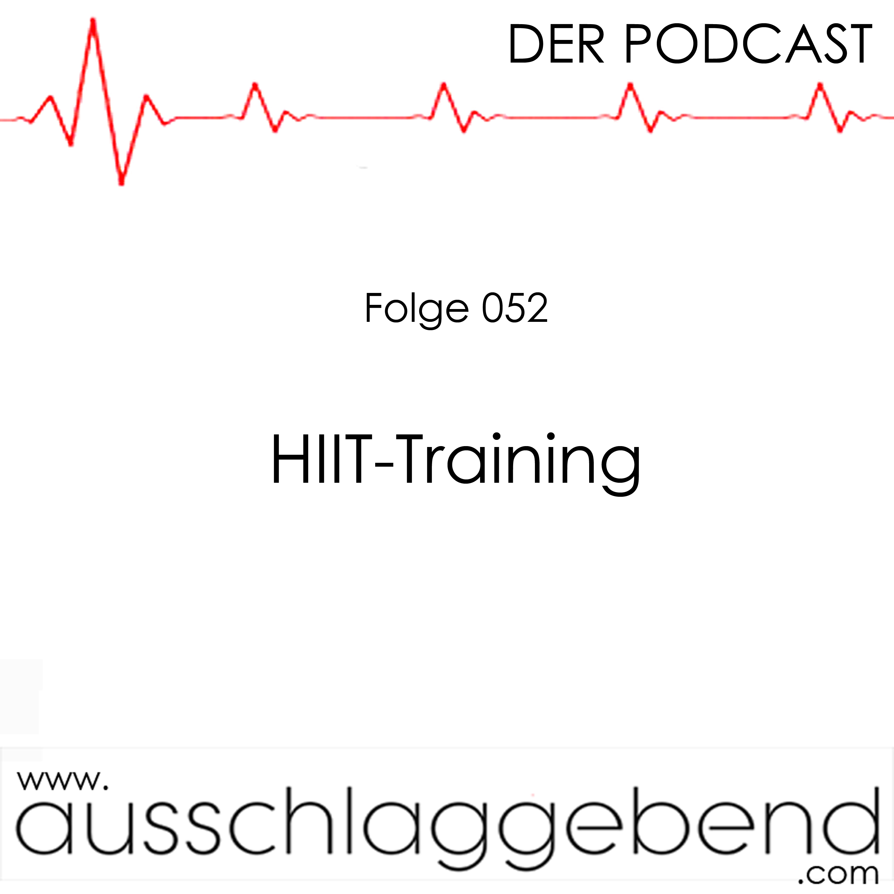 Folge 052 - HIIT-Training episode artwork