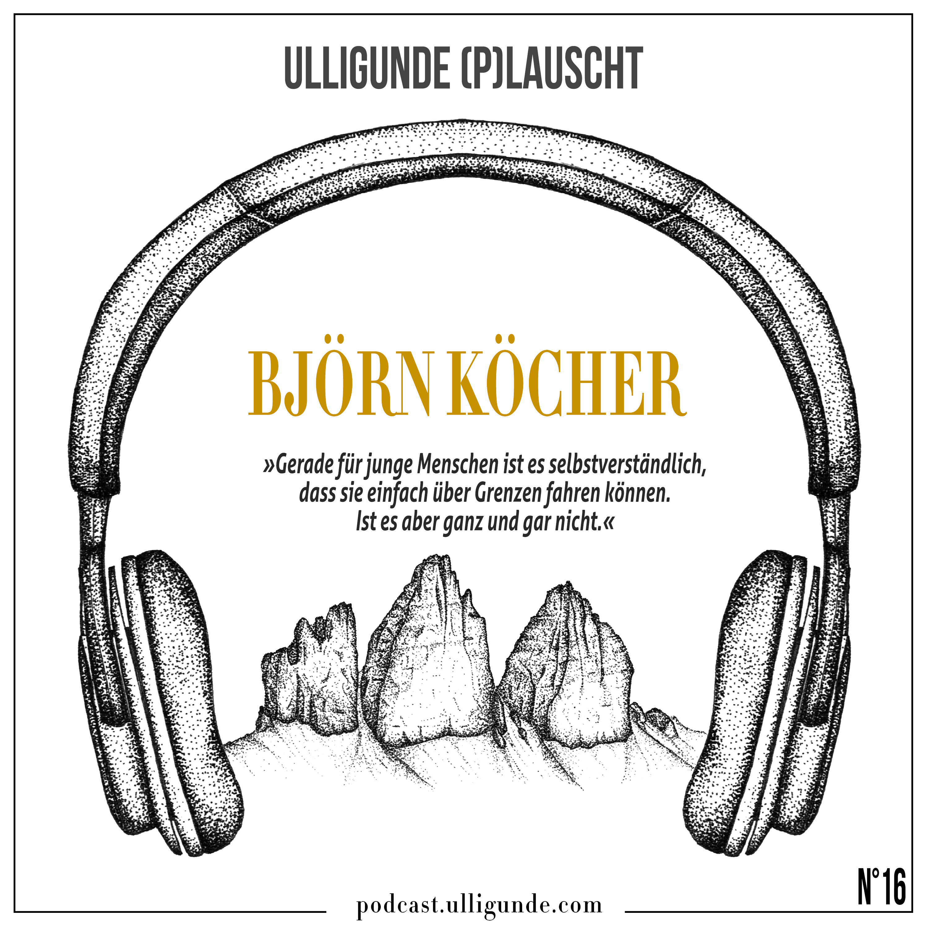 Ep16: Björn Köcher | St. Bergweh (politischer Alpen-Roadtrip | Klimaschutz | Instagram) episode artwork