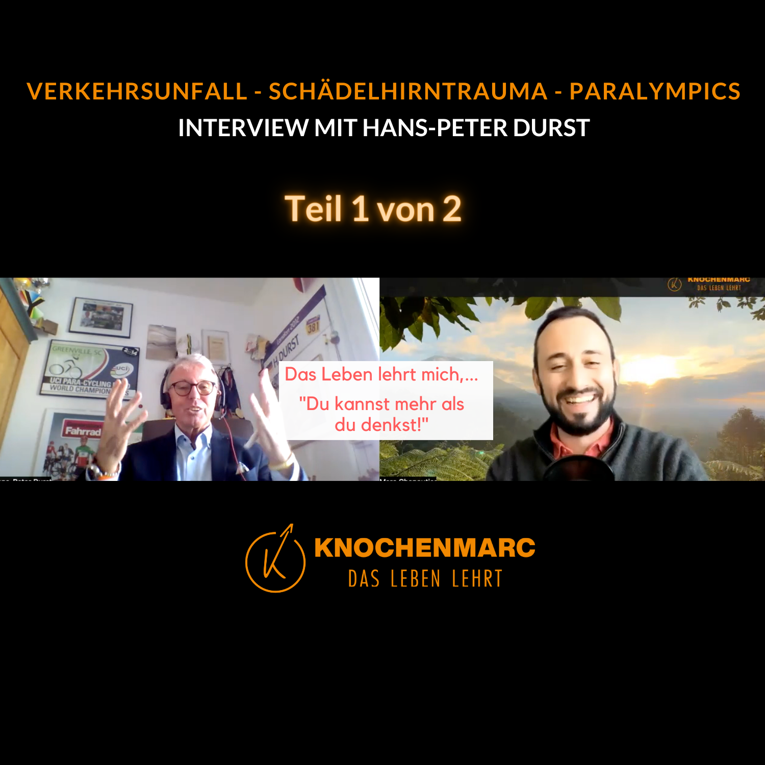 #93 Verkehrsunfall - Schädelhirntrauma - Paralympics - Interview mit Hans-Peter Durst (Teil 1 von 2) episode artwork