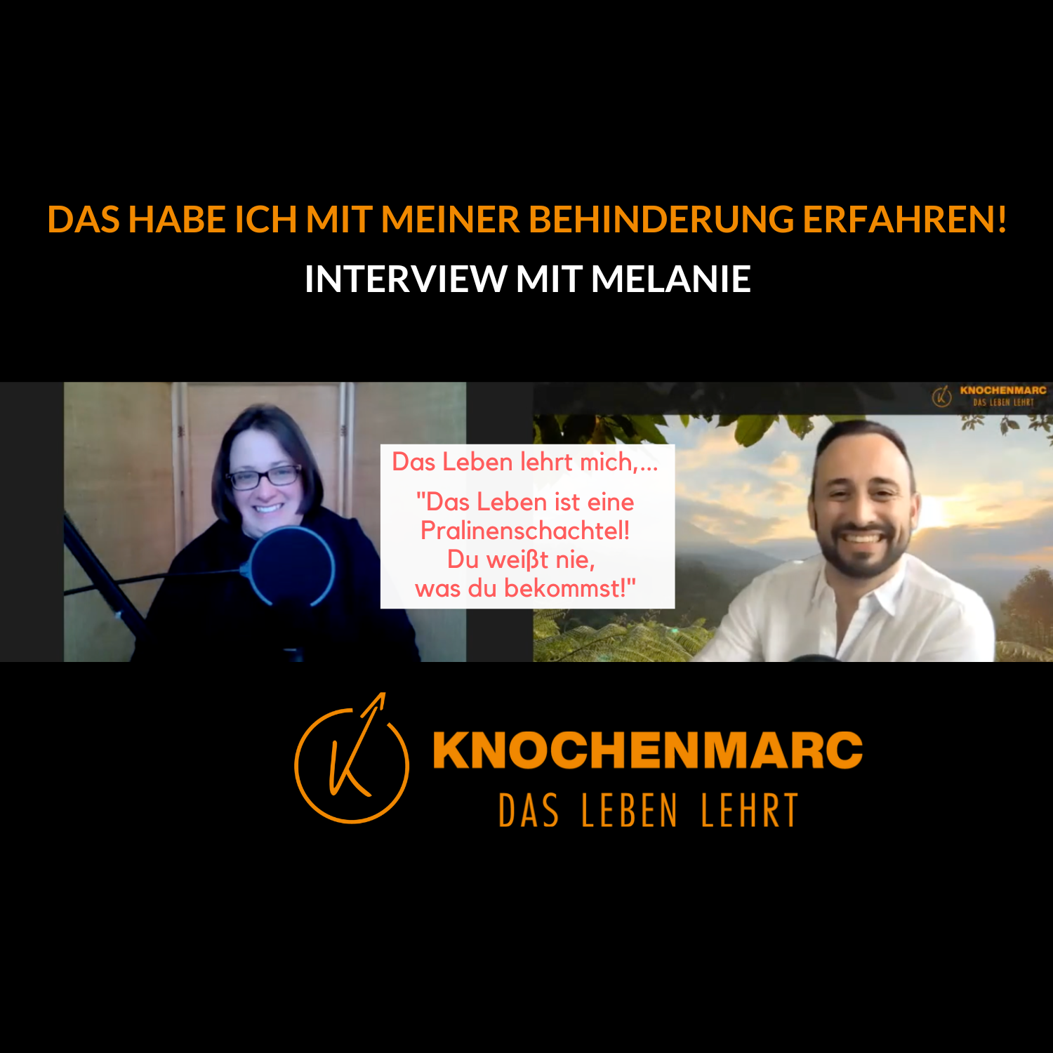 #95 Das habe ich mit einer Behinderung erfahren! Interview mit Melanie episode artwork