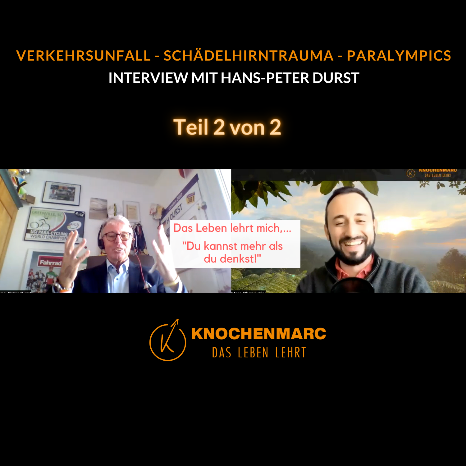 #94 Verkehrsunfall - Schädelhirntrauma - Paralympics - Interview mit Hans-Peter Durst (Teil 2 von 2) episode artwork