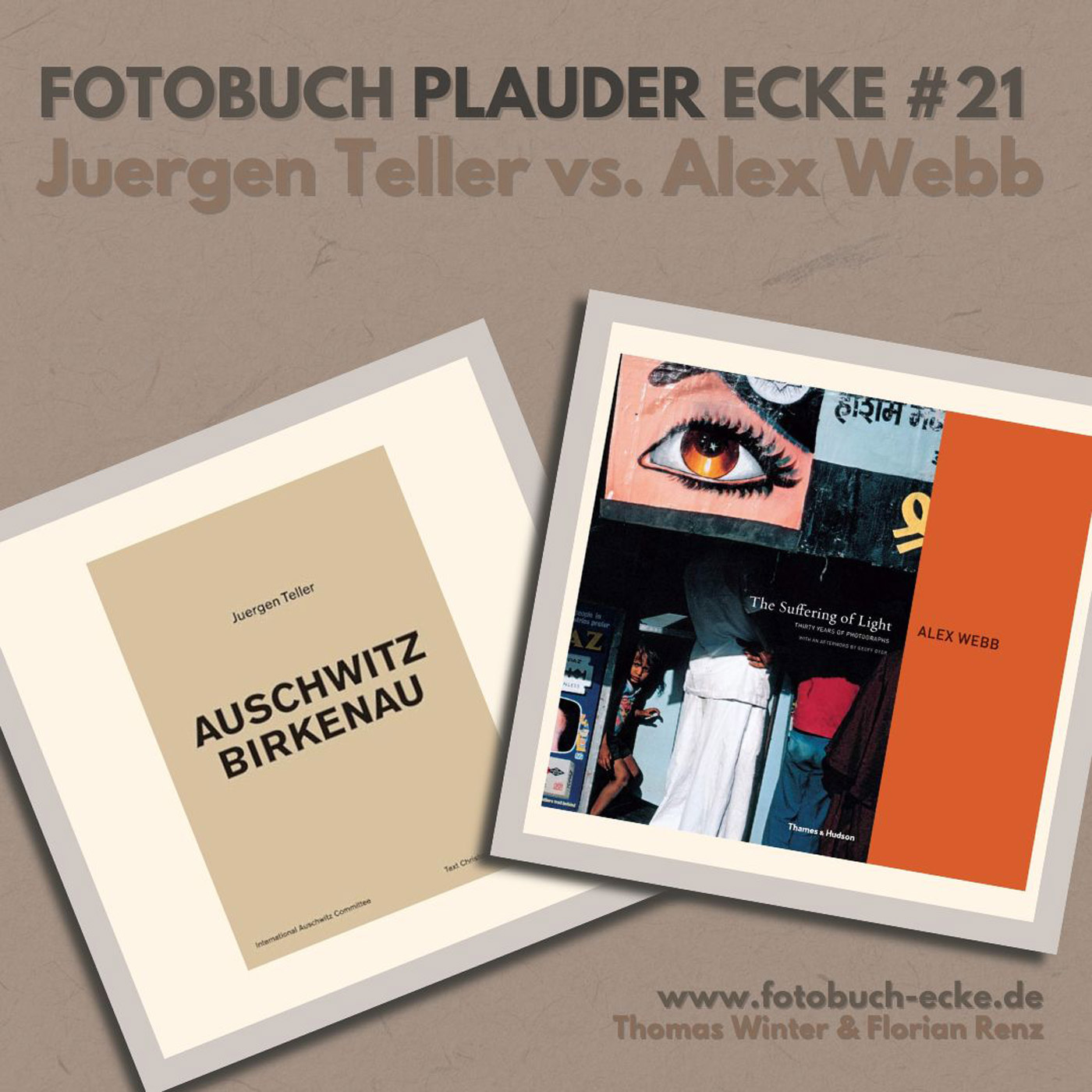 Fotobuch-Plauder-Ecke – Juergen Teller – Alex Webb – „Wichtig“ episode artwork