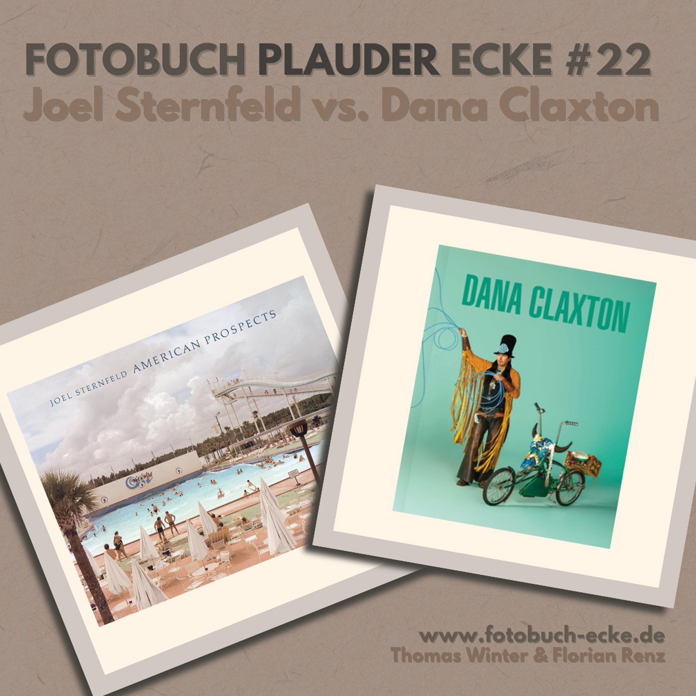 Fotobuch-Plauder-Ecke – Joel Sternfeld – Dana Claxton – „Nordamerika“ episode artwork