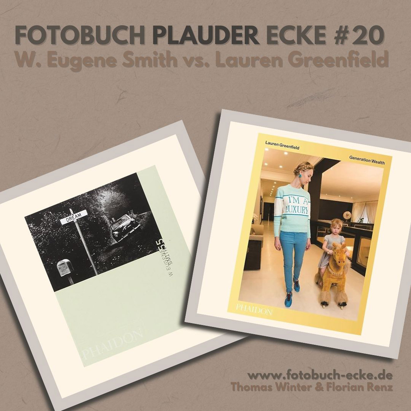 Fotobuch-Plauder-Ecke – W. Eugene Smith – Lauren Greenfield – „Reportage“ episode artwork