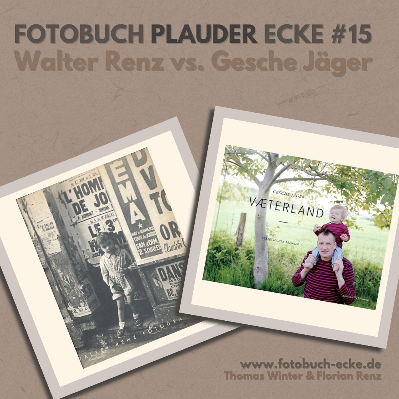 Fotobuch-Plauder-Ecke – Walter Renz – Gesche Jäger - Familie episode artwork