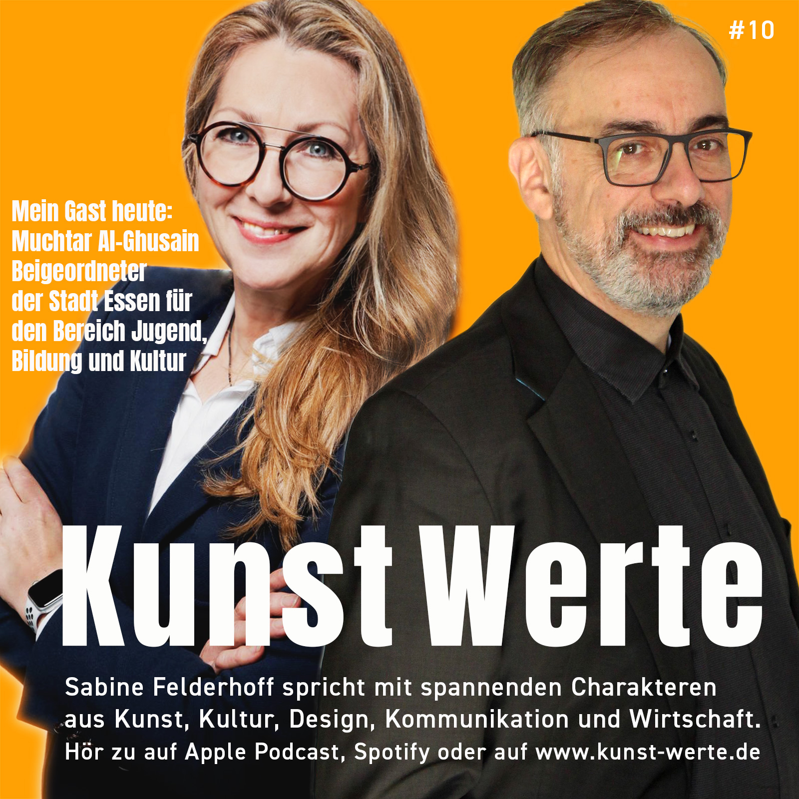 KunstWerte Podcast Kulturdezernent Muchtar Al Ghusain episode artwork