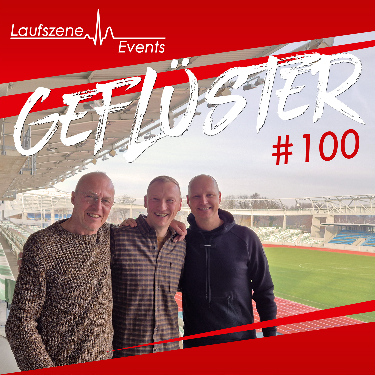 #100 Jubiläumspodcast mit Mario Eichler, "The Voice of Laufszene" episode artwork