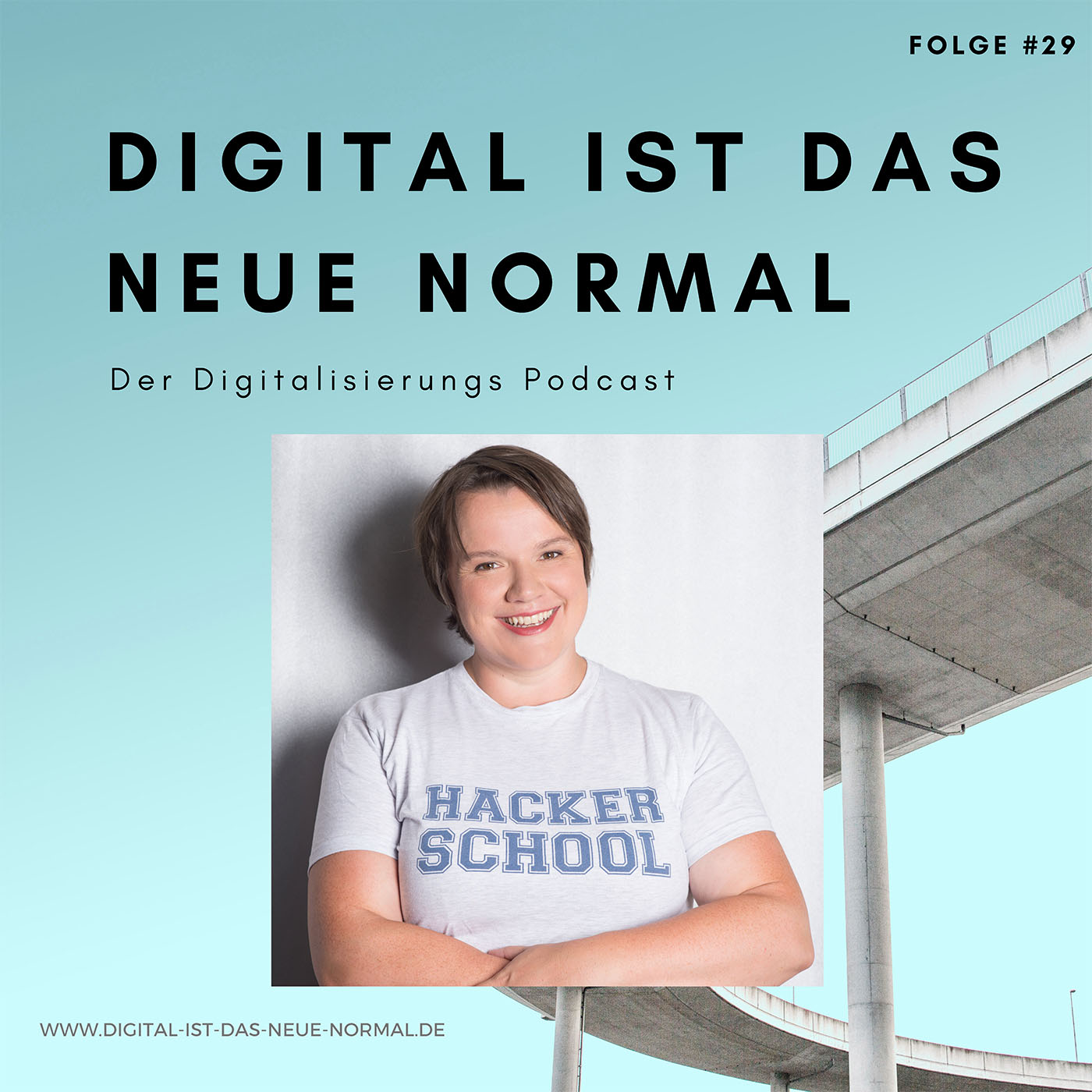 Folge 29 mit Dr. Julia Freudenberg, CEO der Hacker School episode artwork