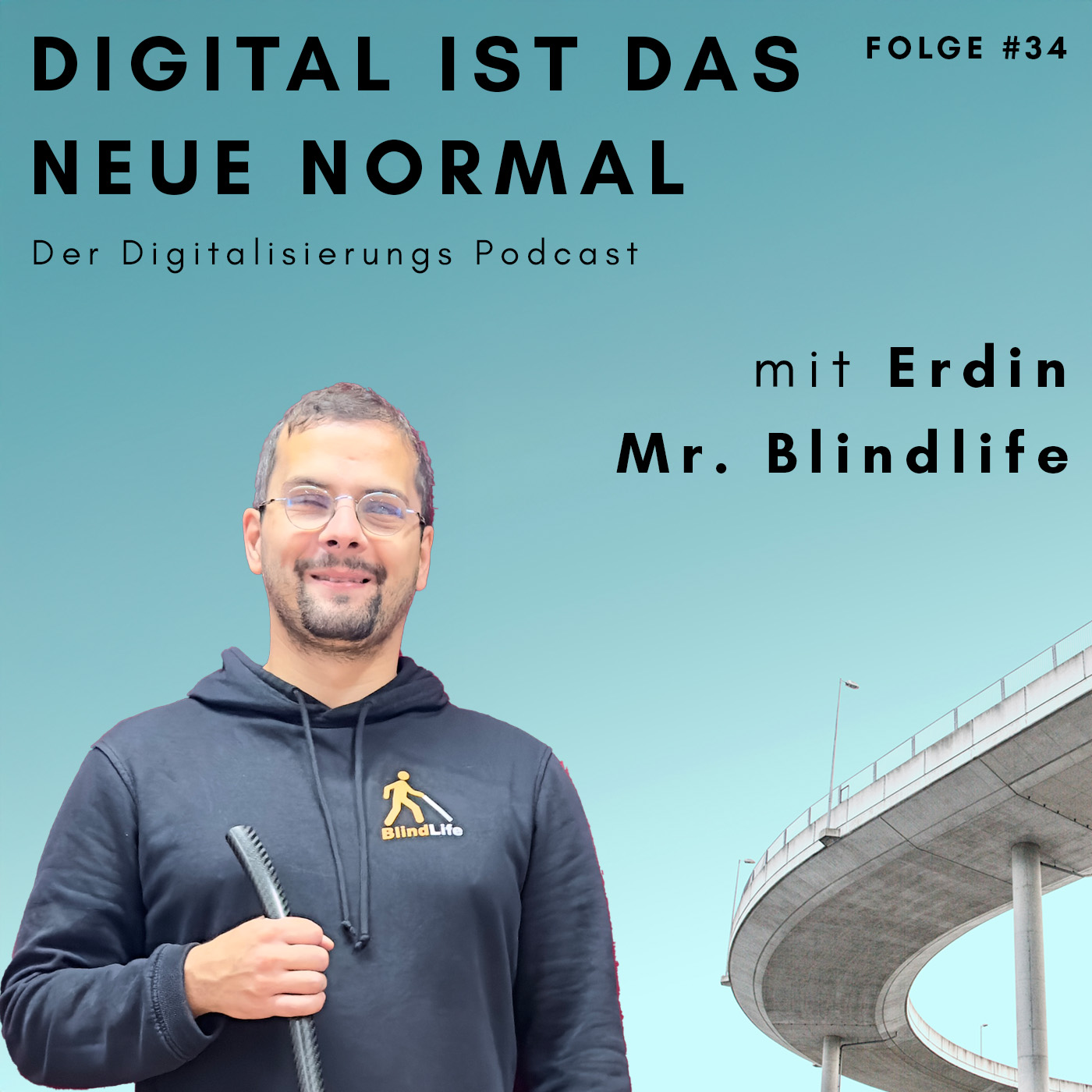 KI als Gamechanger: Alltag mit nur 2 % Sehkraft – Erdin ›Mr. BlindLife‹ episode artwork