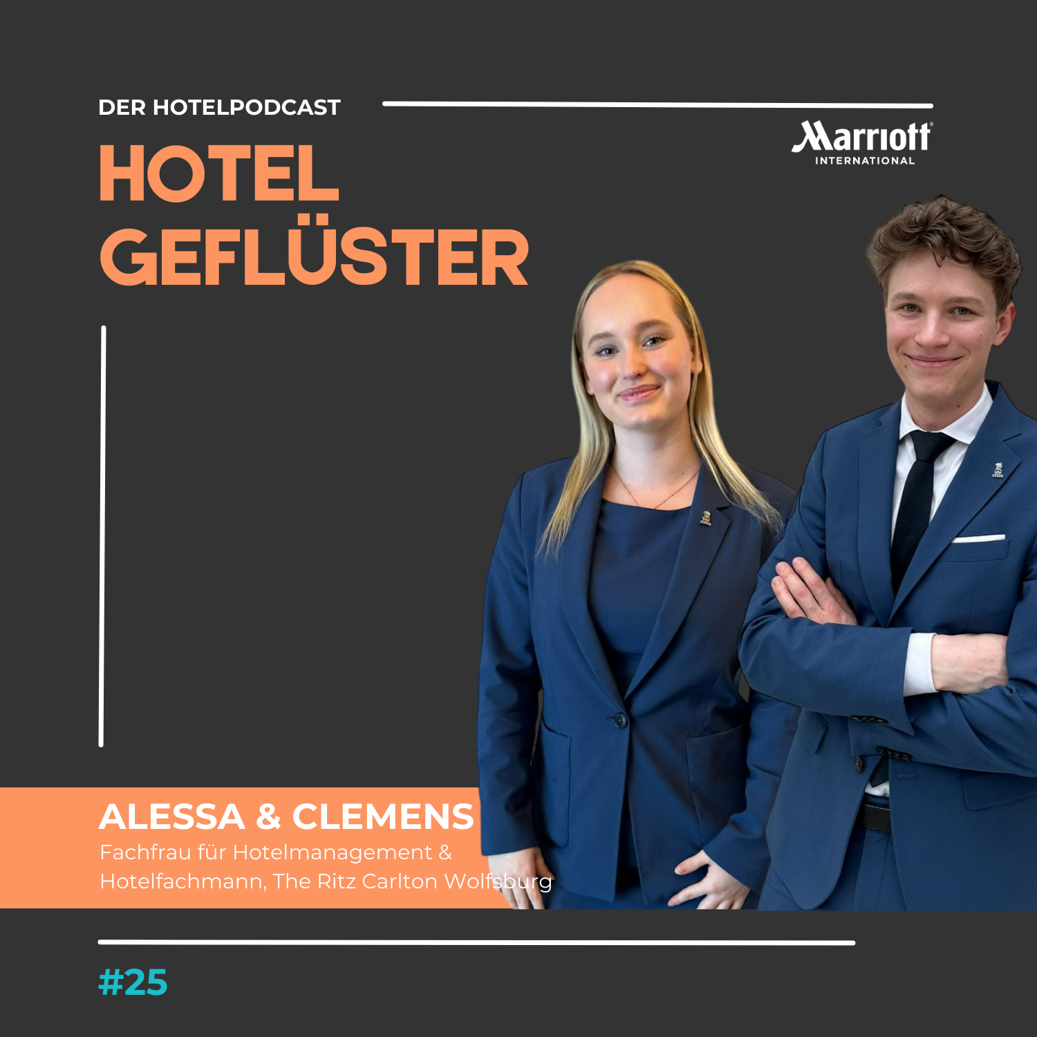 Hotelgeflüster X Alessa & Clemens, Auszubildende, The Ritz Carlton Wolfsburg episode artwork