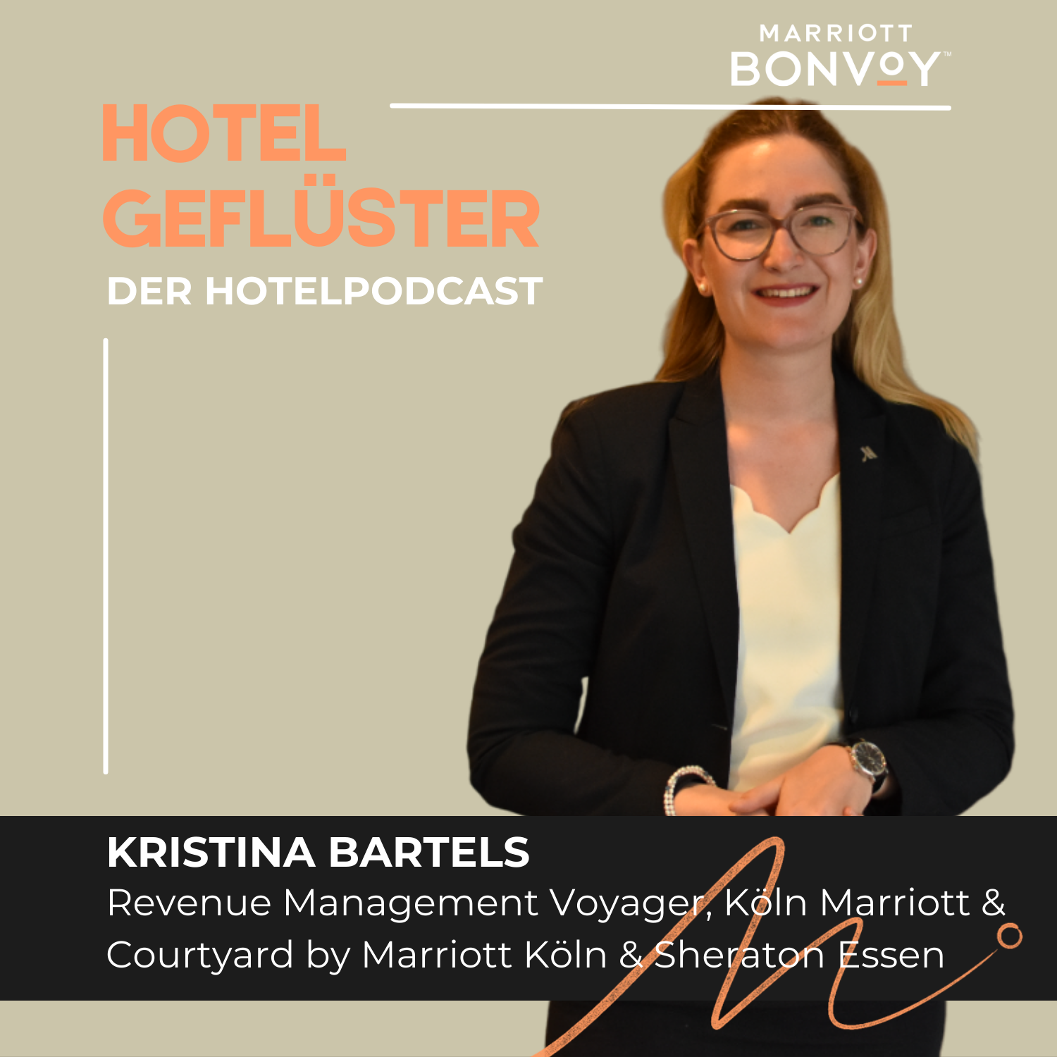 Hotelgeflüster X Kristina Bartels, Revenue Management Voyager, Cologne Marriott, Courtyard by Marriott Cologne, Sheraton Essen episode artwork