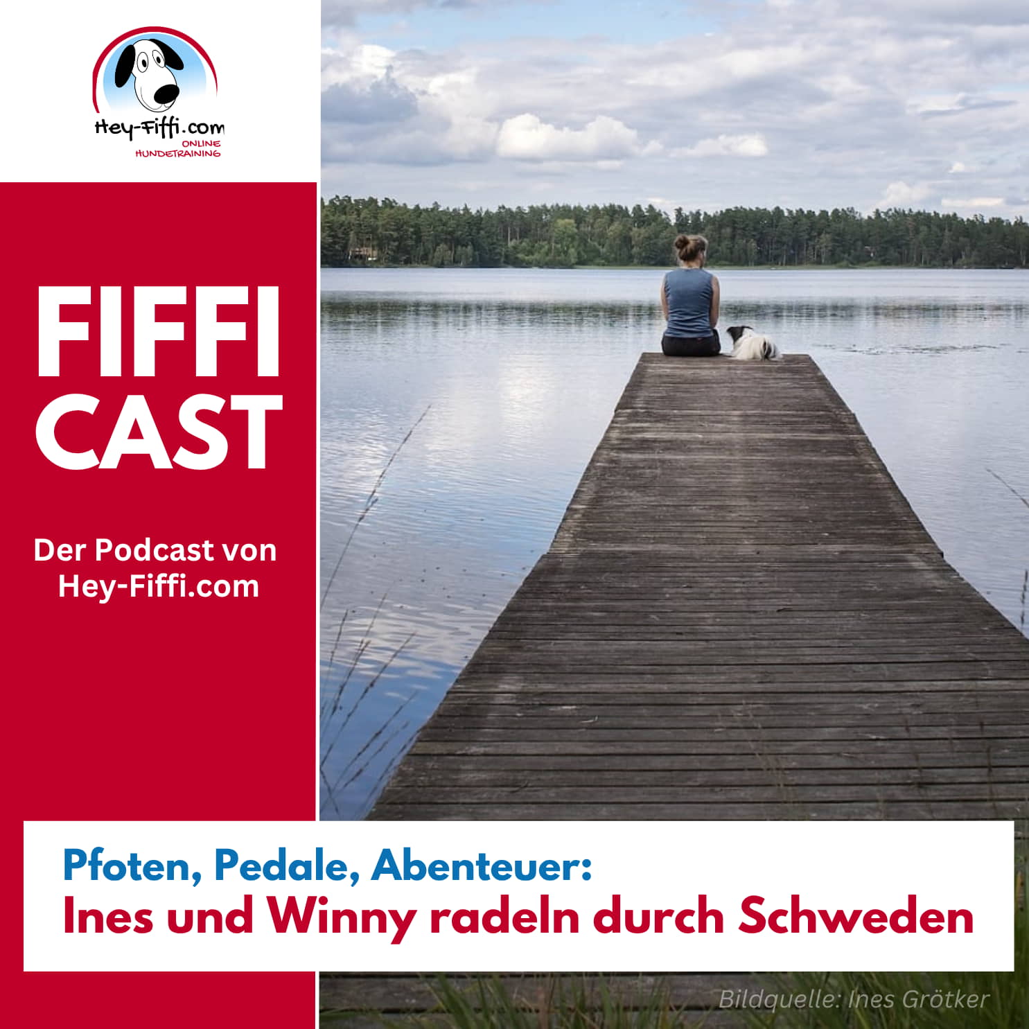 Pfoten, Pedale, Abenteuer: Ines und Winny radeln durch Schweden episode artwork