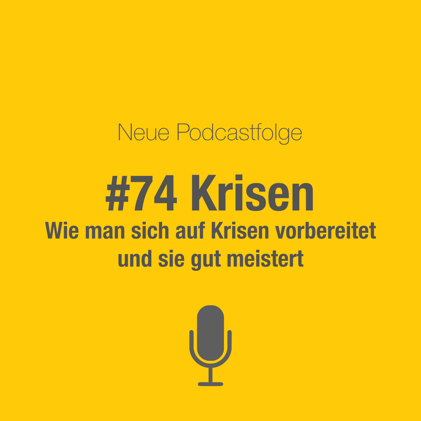 #74 Krisenmanagement episode artwork