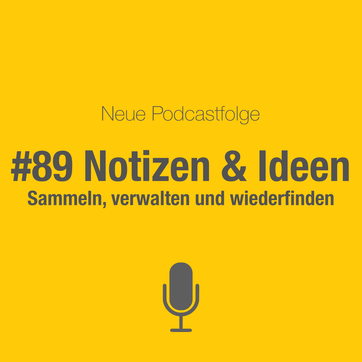 #89 Notizen & Ideen episode artwork