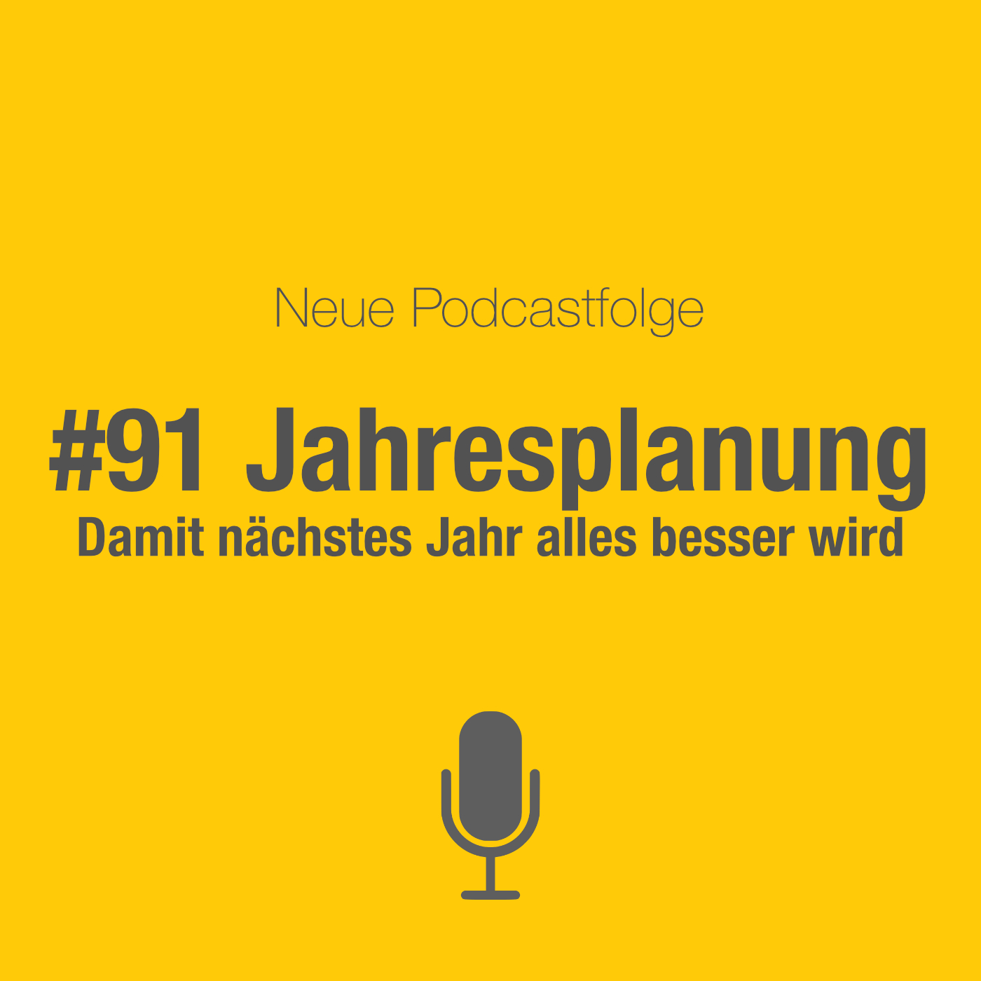 #91 Jahresplanung episode artwork