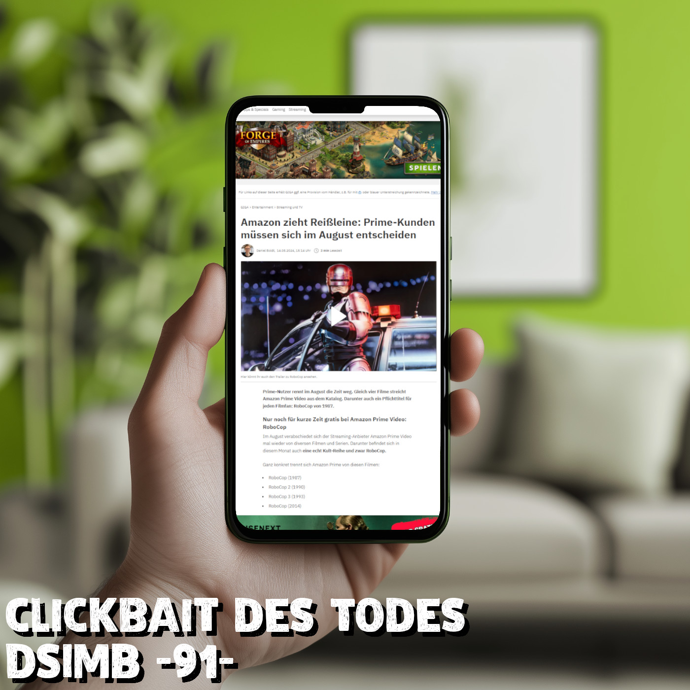 Clickbait des Todes DSIMB -91- episode artwork