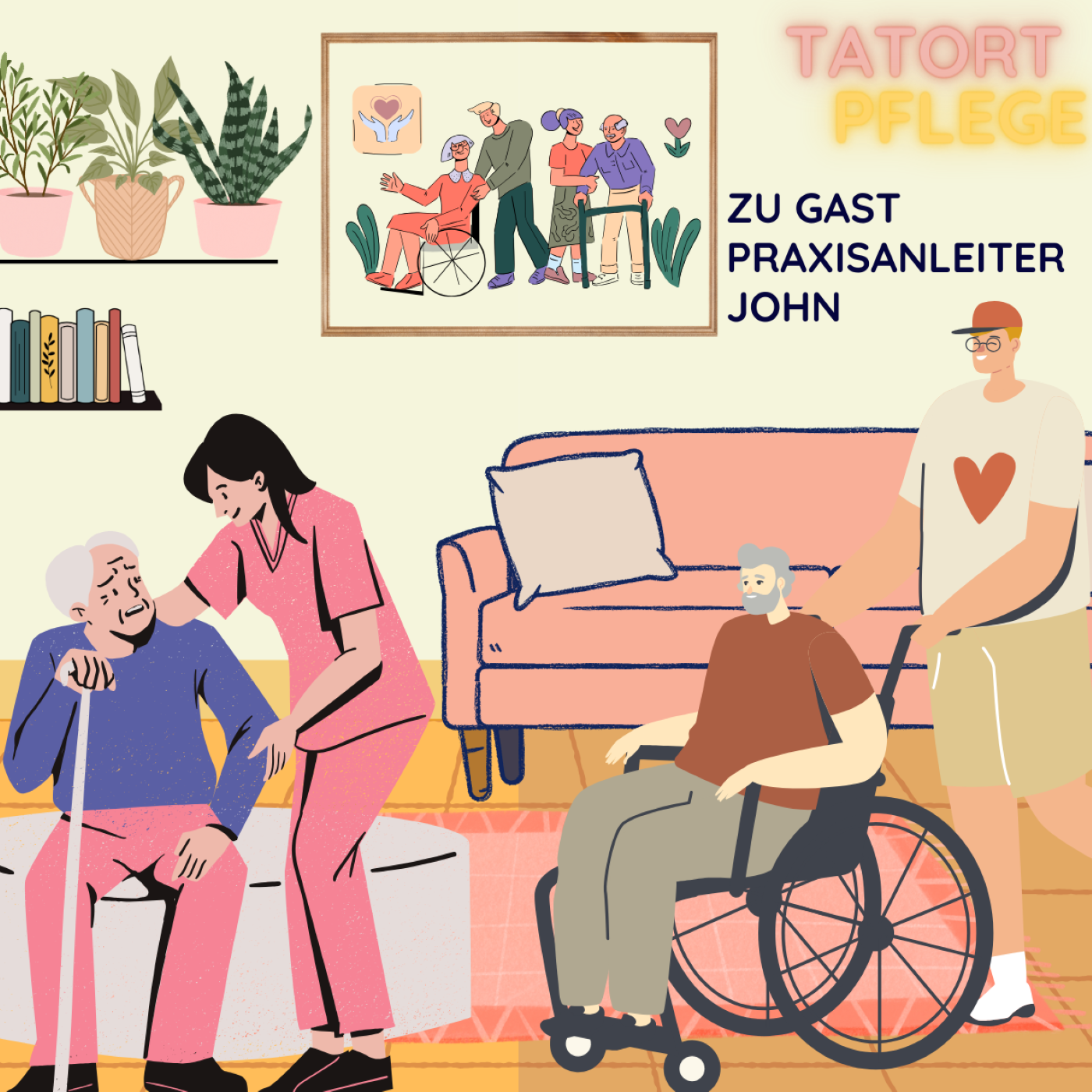 Praxisanleiter John berichtet über die Altenpflege episode artwork
