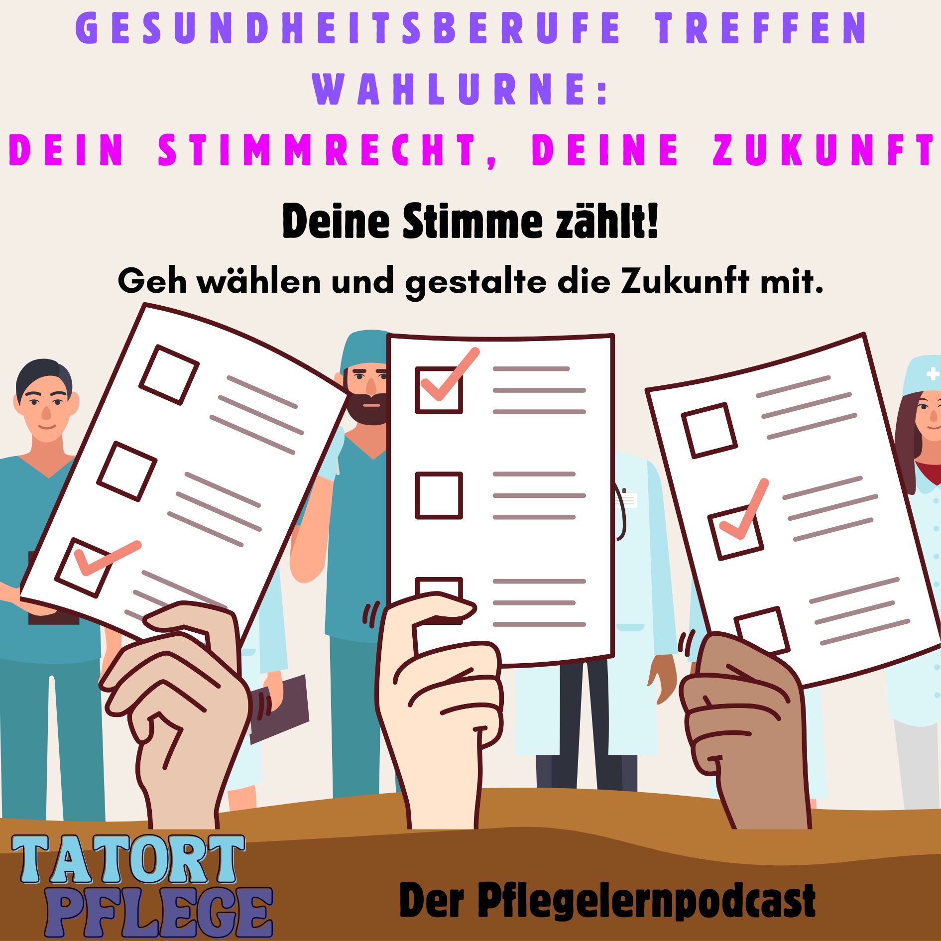Gesundheitsberufe treffen Wahlurne episode artwork
