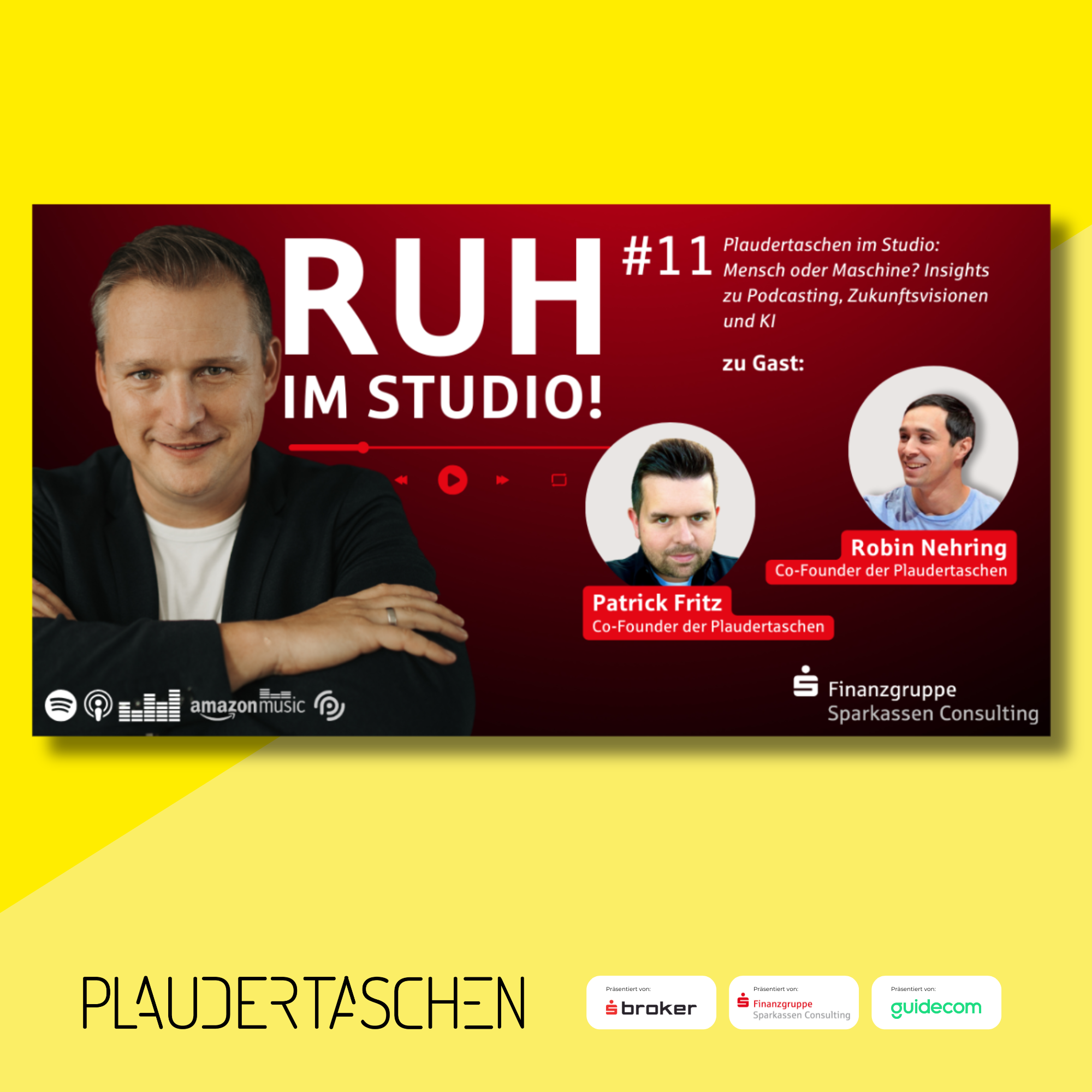 #143 - Mensch oder Maschine - Insights zu Podcasting, Zukunftsvisionen und KI episode artwork