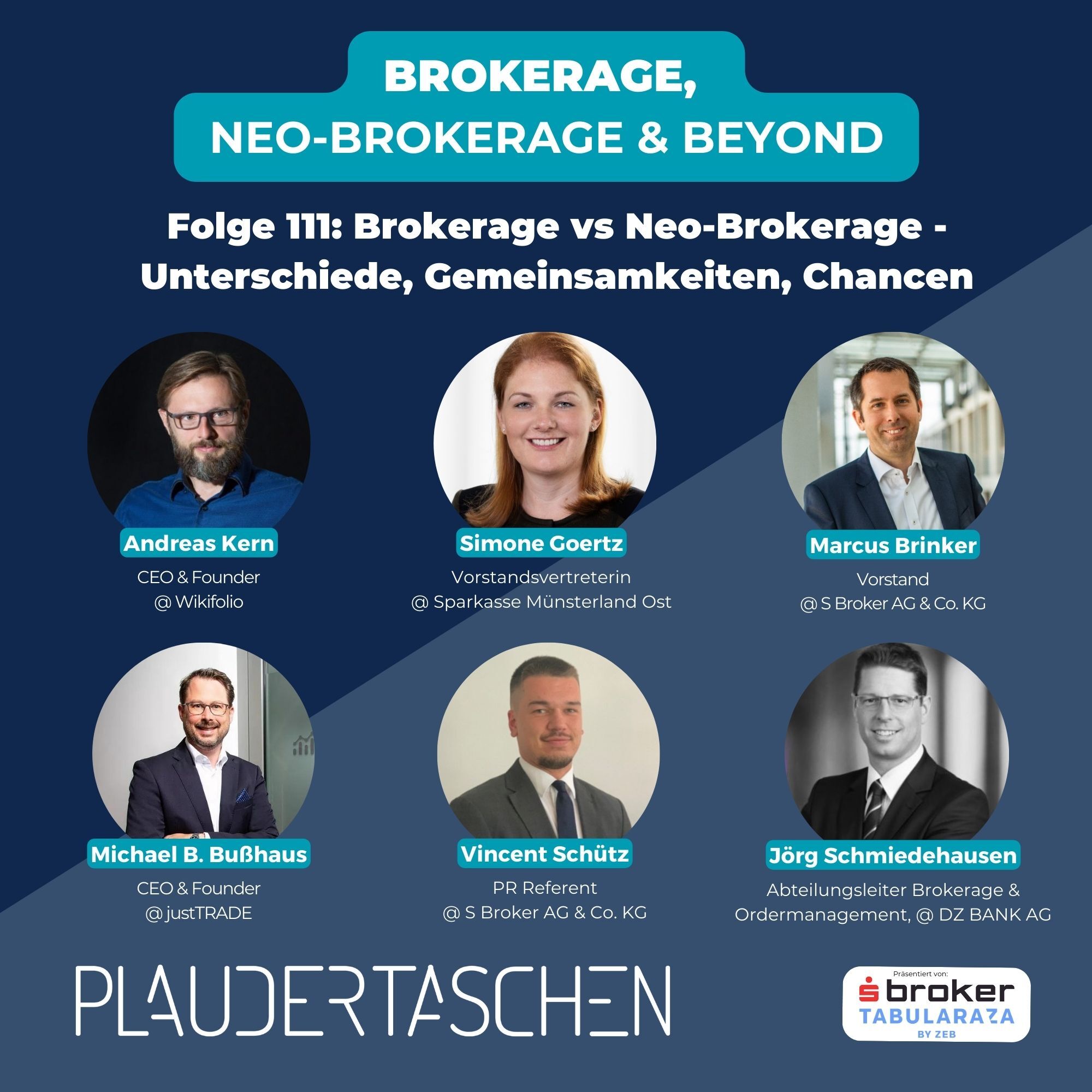 #111 - Brokerage vs Neo-Brokerage - Unterschiede, Gemeinsamkeiten, Chancen episode artwork