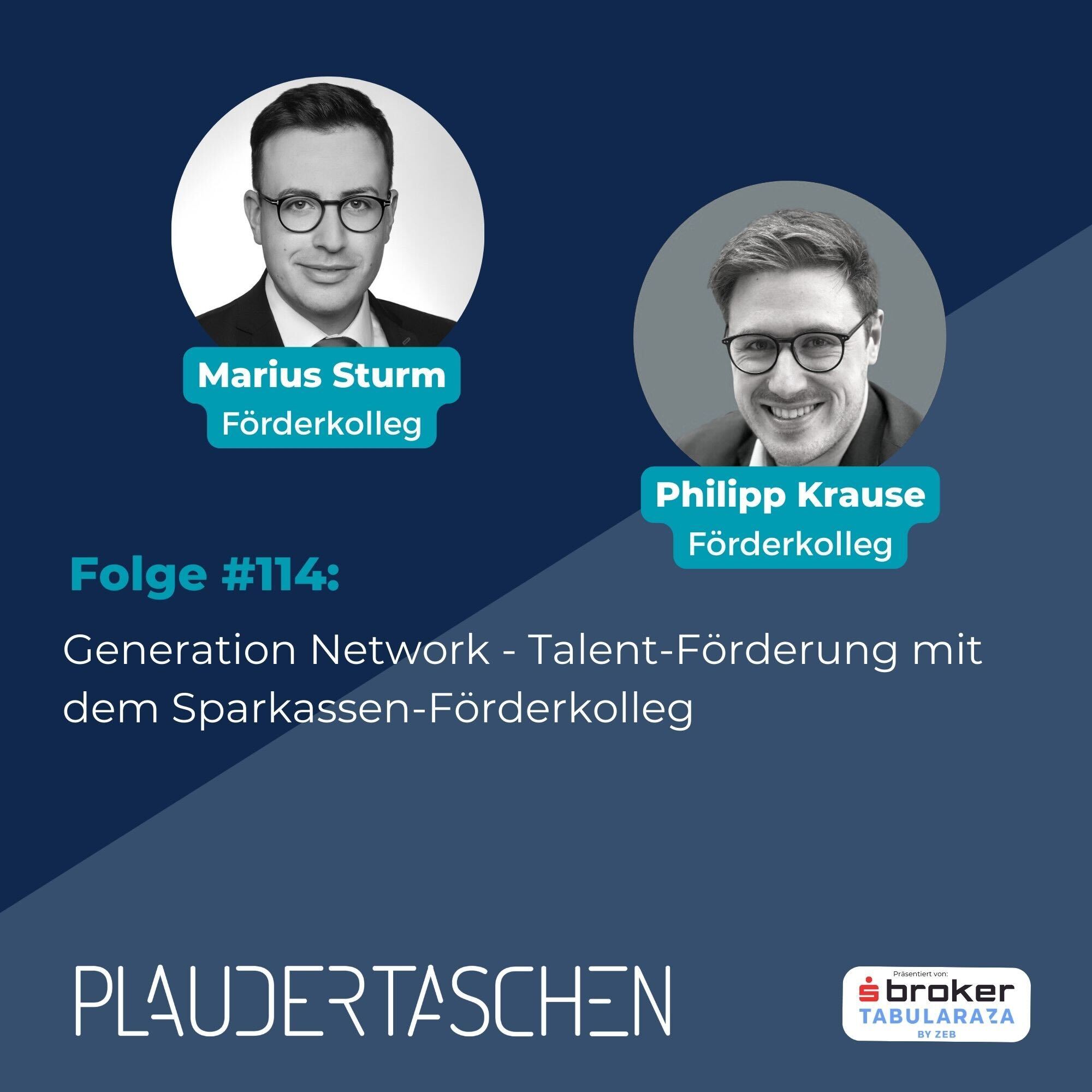 #114 - Generation Network - Talent-Förderung mit dem Sparkassen-Förderkolleg episode artwork