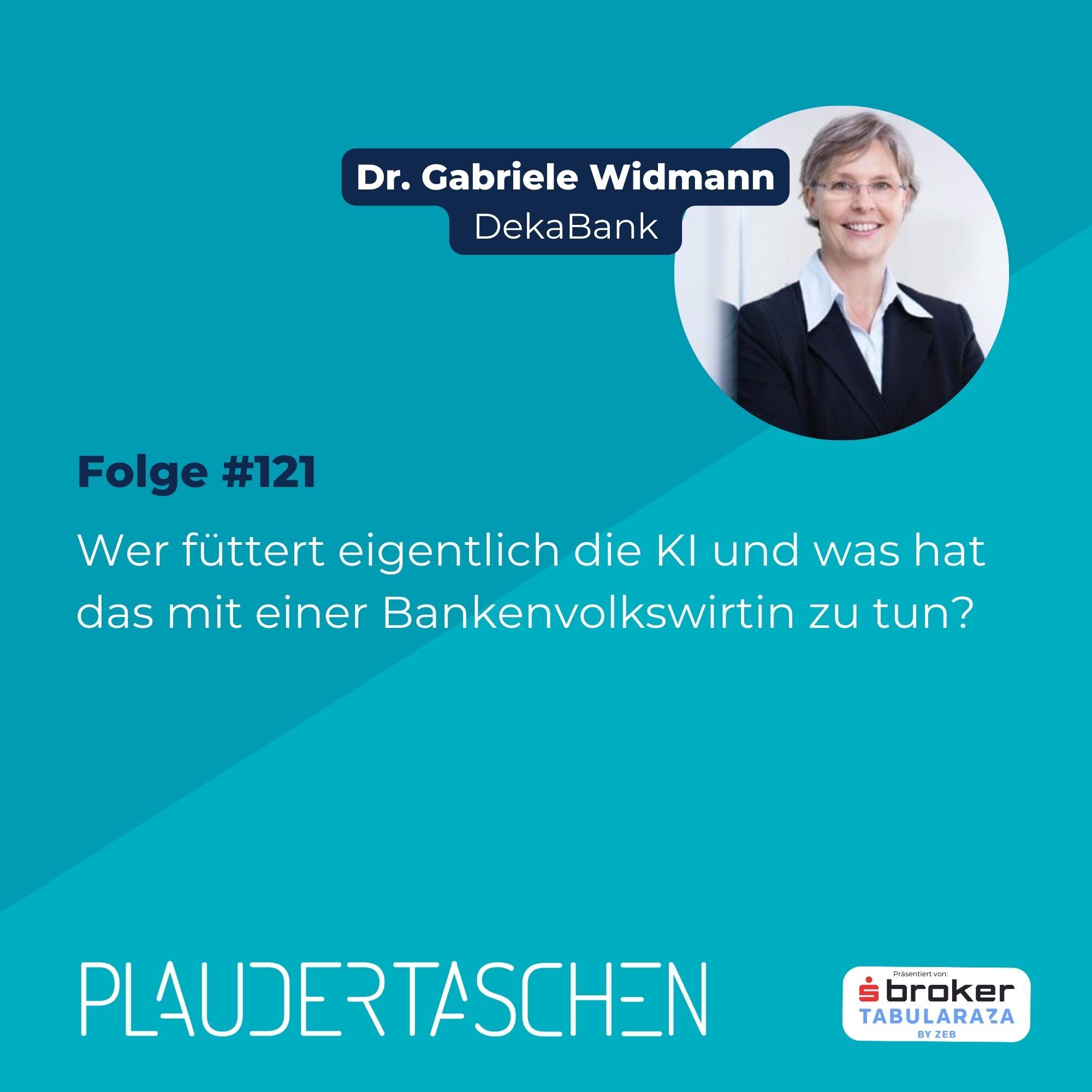 #121 - Wer füttert eigentlich die KI und was hat das mit einer Bankenvolkswirtin zu tun? episode artwork