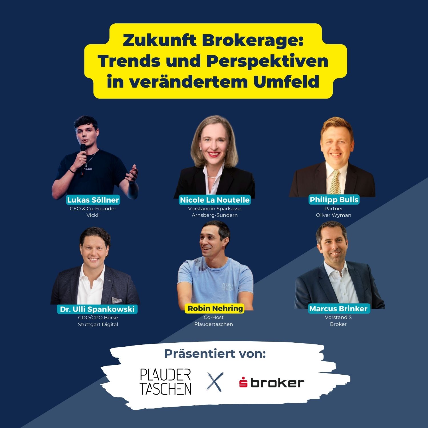 #129 - LIVE-PANEL // Zukunft Brokerage: Trends und Perspektiven in verändertem Umfeld episode artwork
