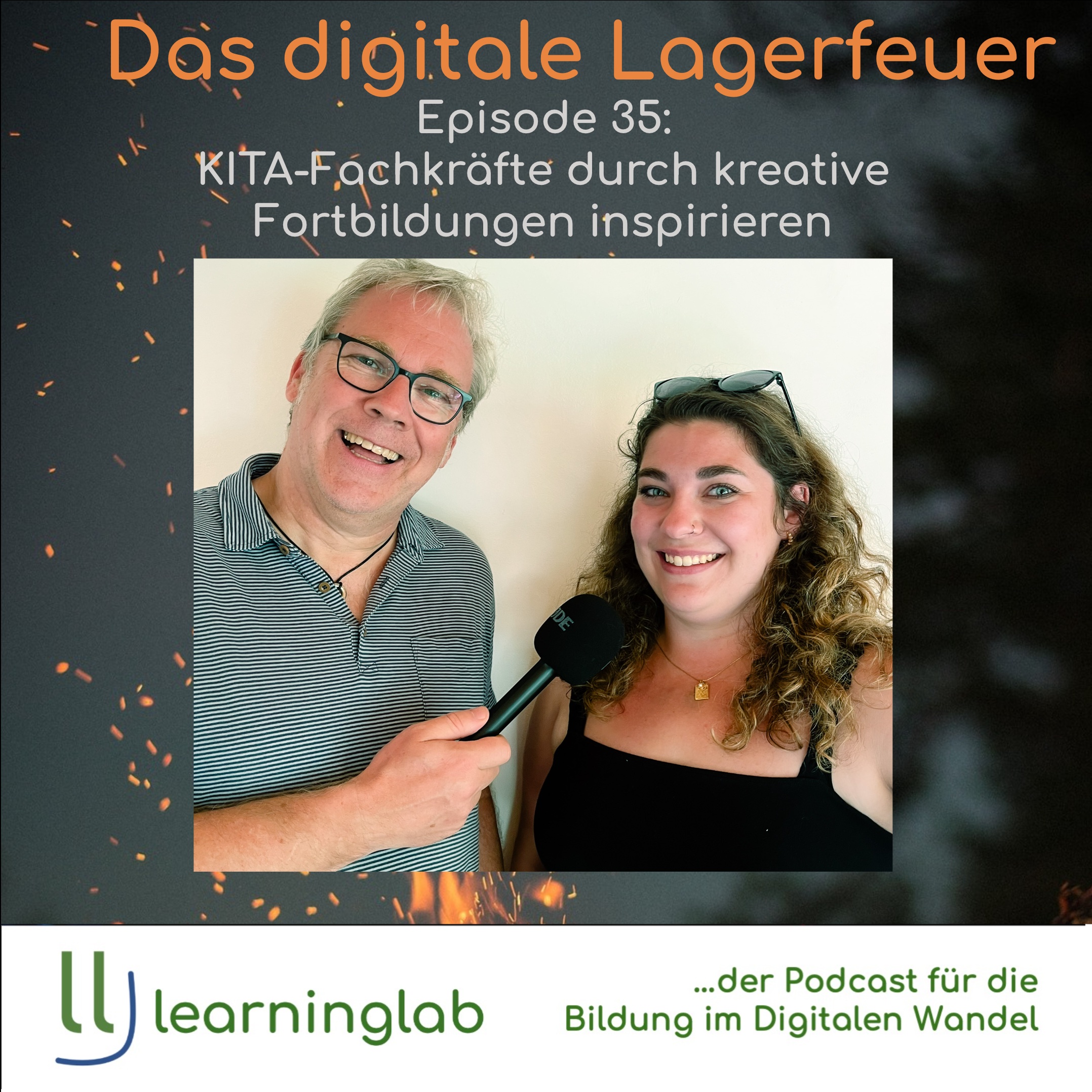 Das digitale Lagerfeuer - Folge 35 - KITA Fachkräfte durch kreative Fortbildungen inspirieren episode artwork