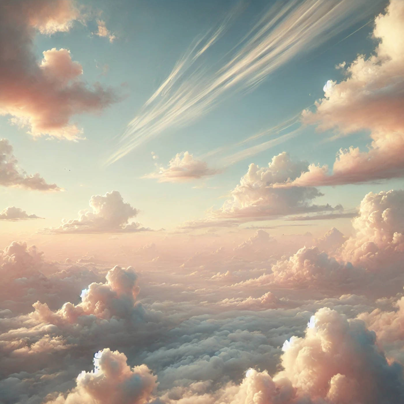 (ohne Musik) Sa, 16.08. Entspannt einschlafen - Spaziergang über ein Wolkenfeld