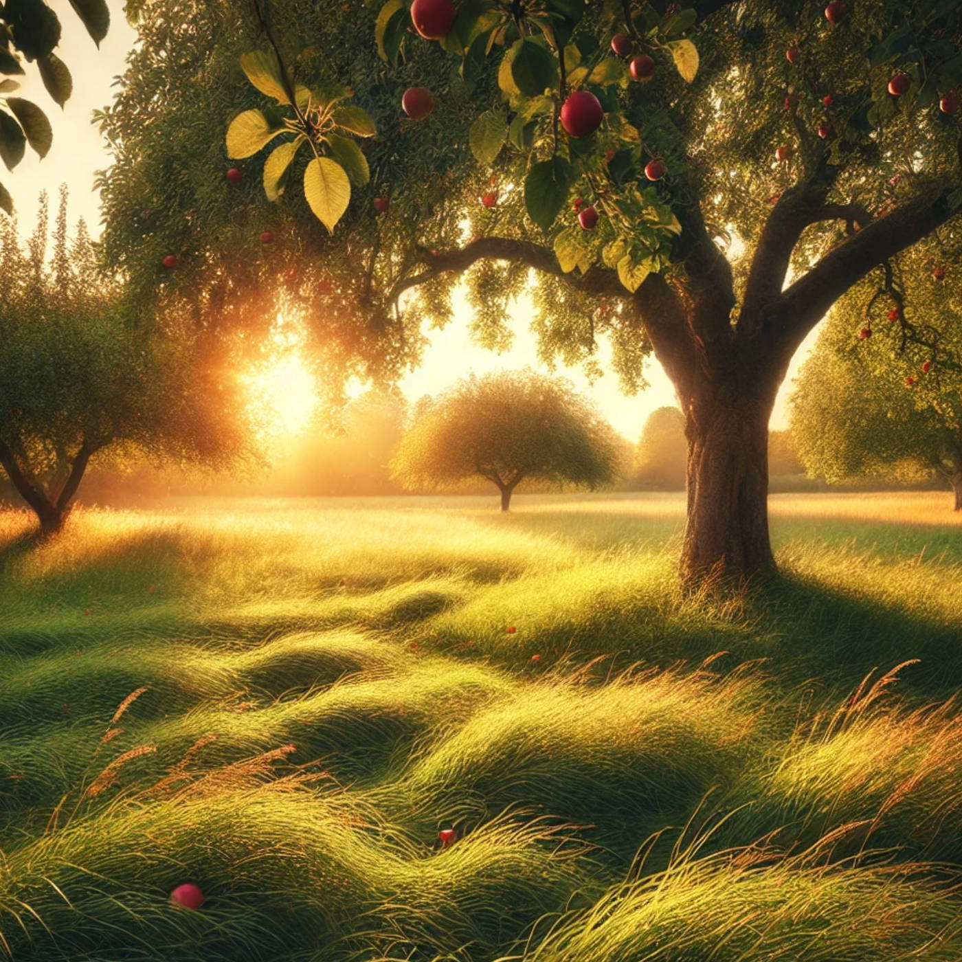 (ohne Musik) Mo, 17.11. Entspannt einschlafen - Im Schatten der Apfelbäume