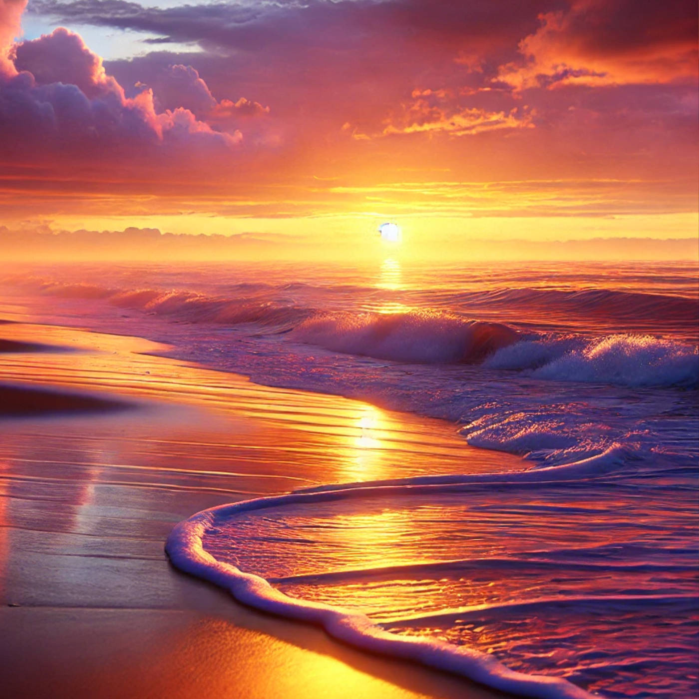 (ohne Musik) So, 01.02. Entspannt einschlafen - Spaziergang am Meer