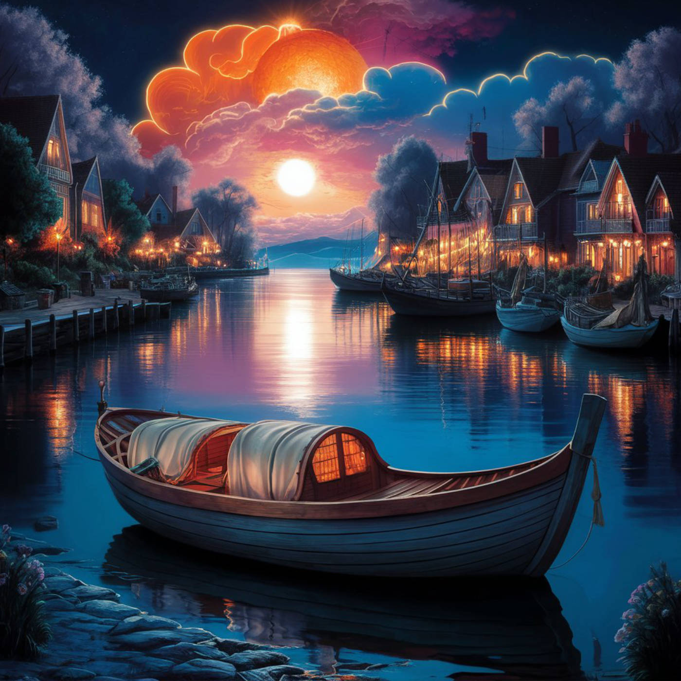 (ohne Musik) Do, 06.11. Entspannt einschlafen - Abendstille am Hafen