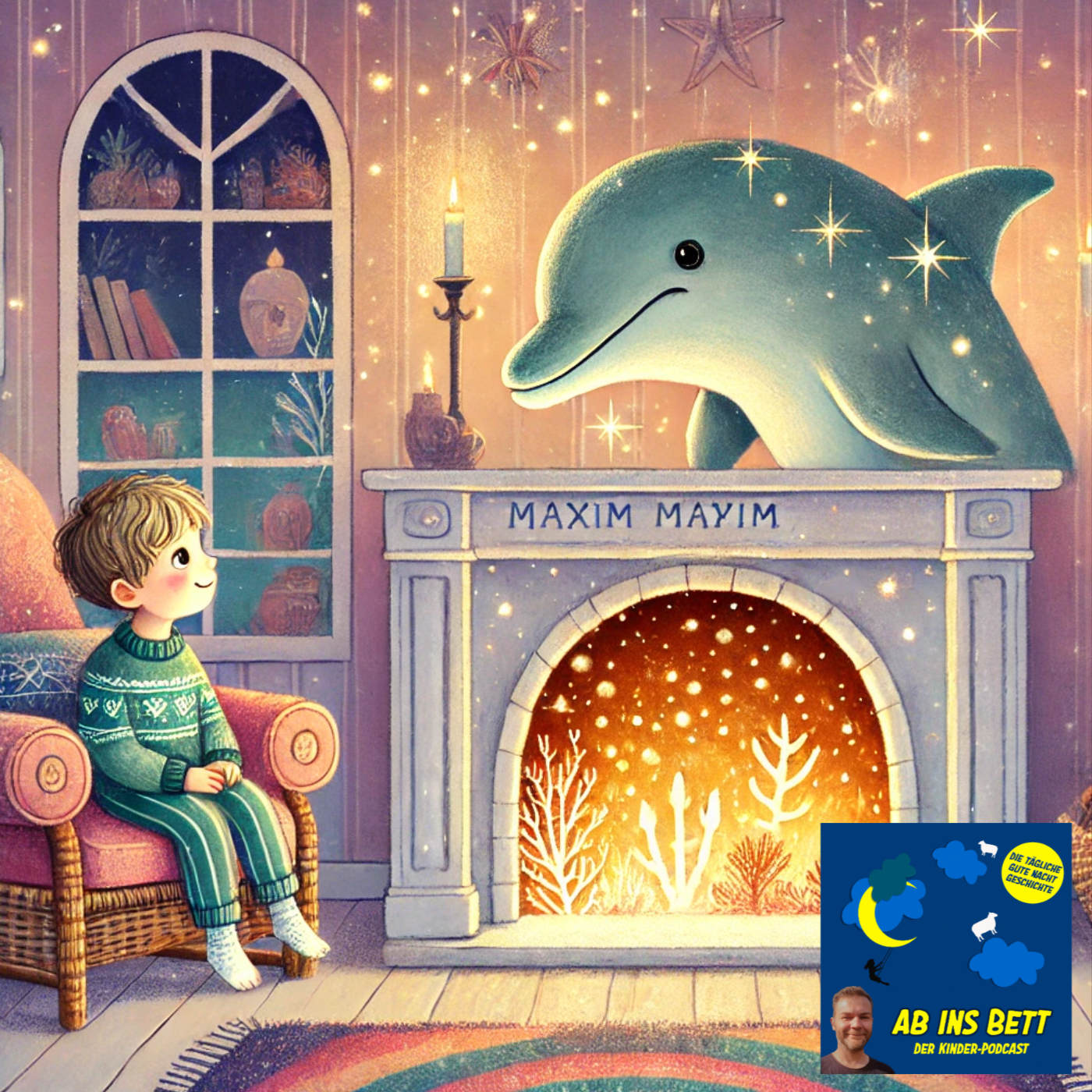 #1527 Maxim und der Delfin aus dem Kamin