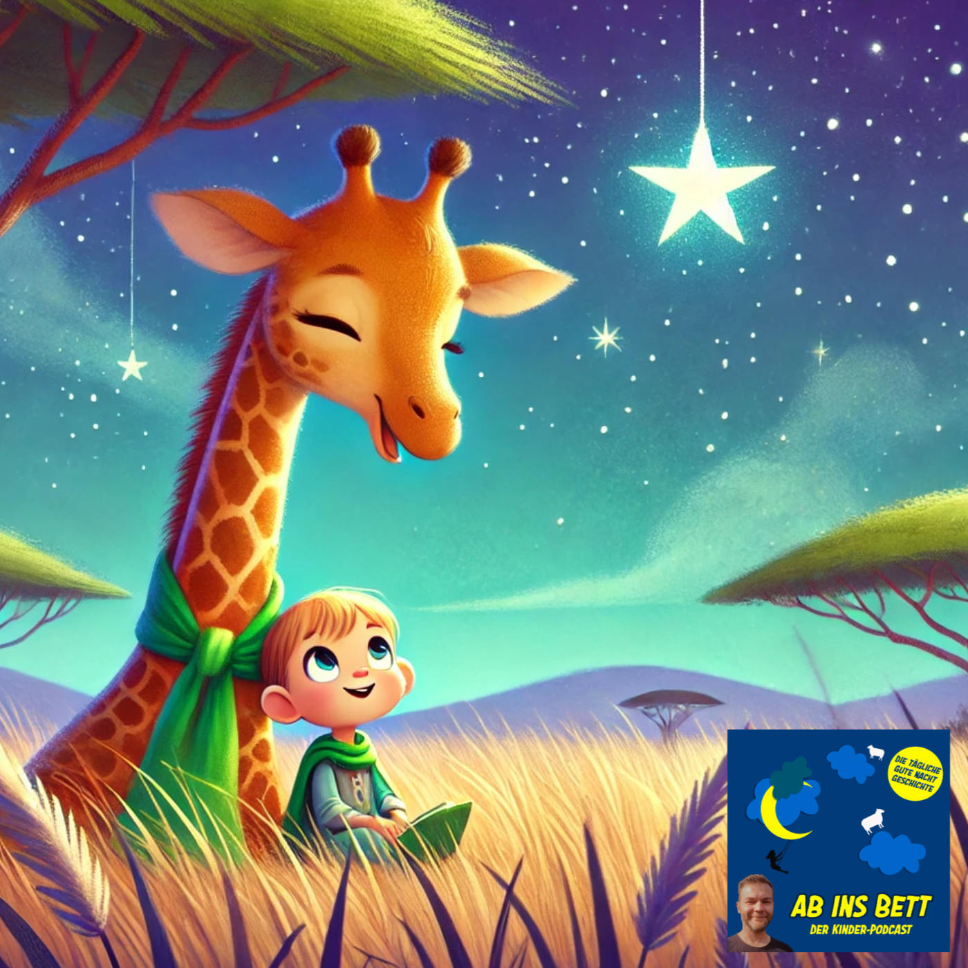 #1535 Gundula und die Giraffe mit dem grünen Halstuch